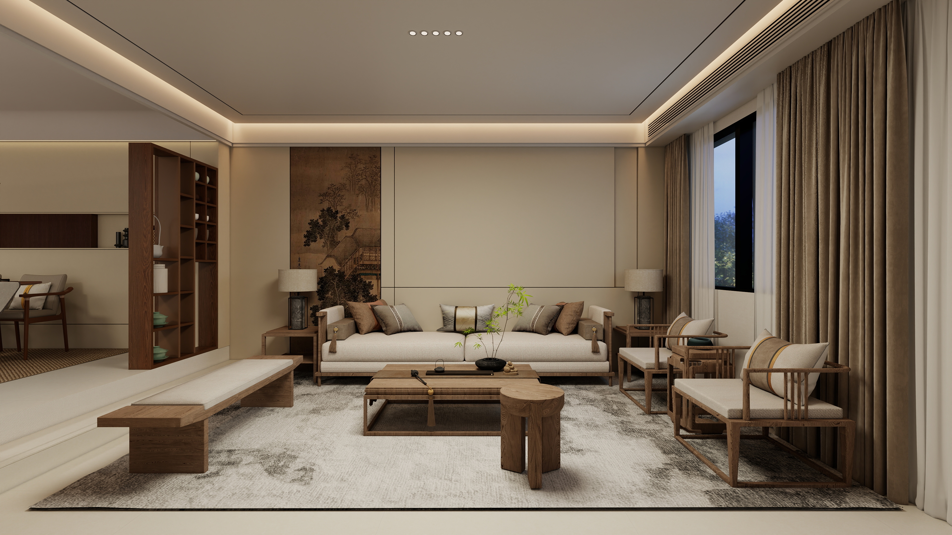 一欣设计-诺沙湾39方案装修效果图