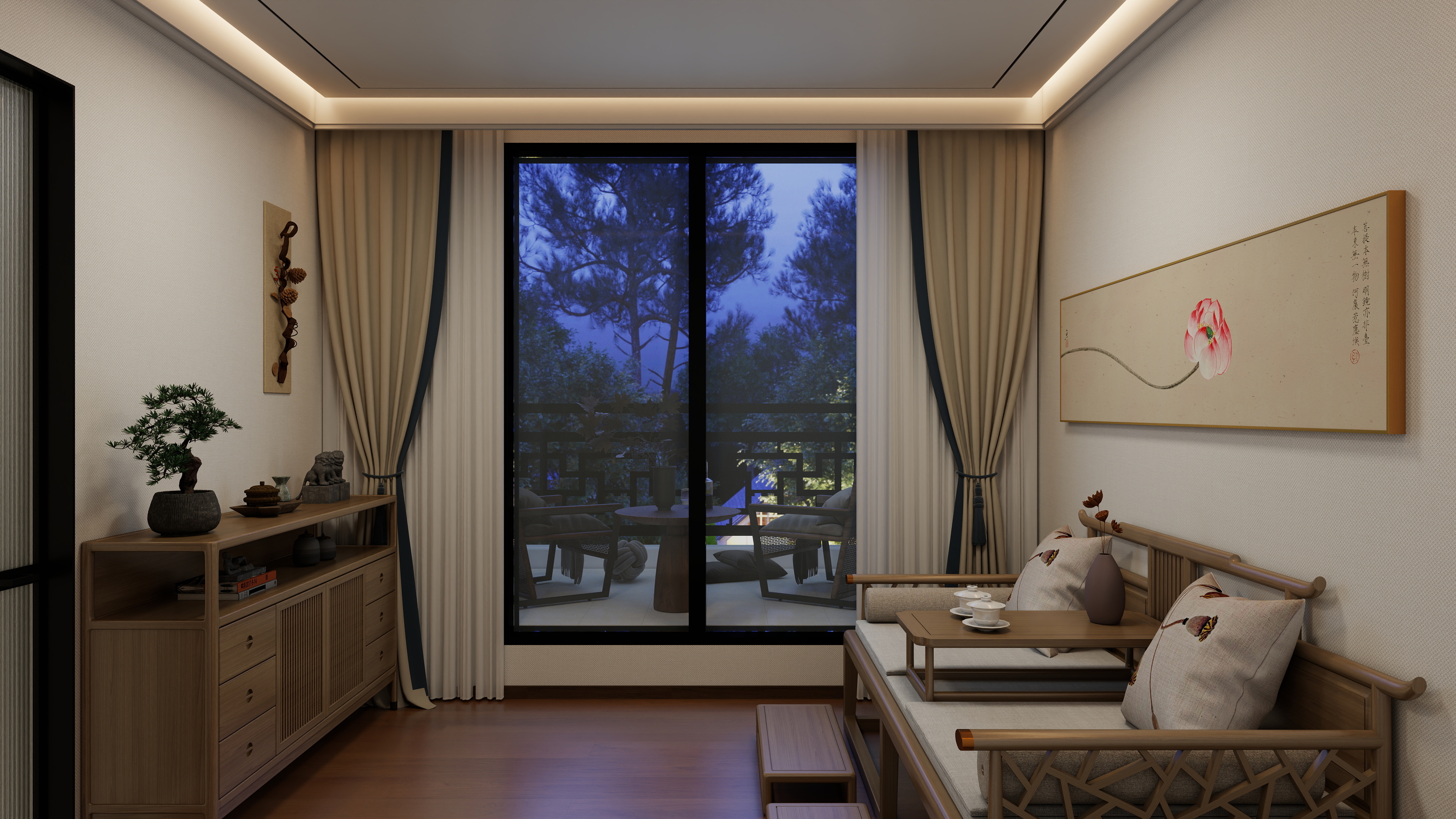 一欣设计-诺沙湾39方案装修效果图