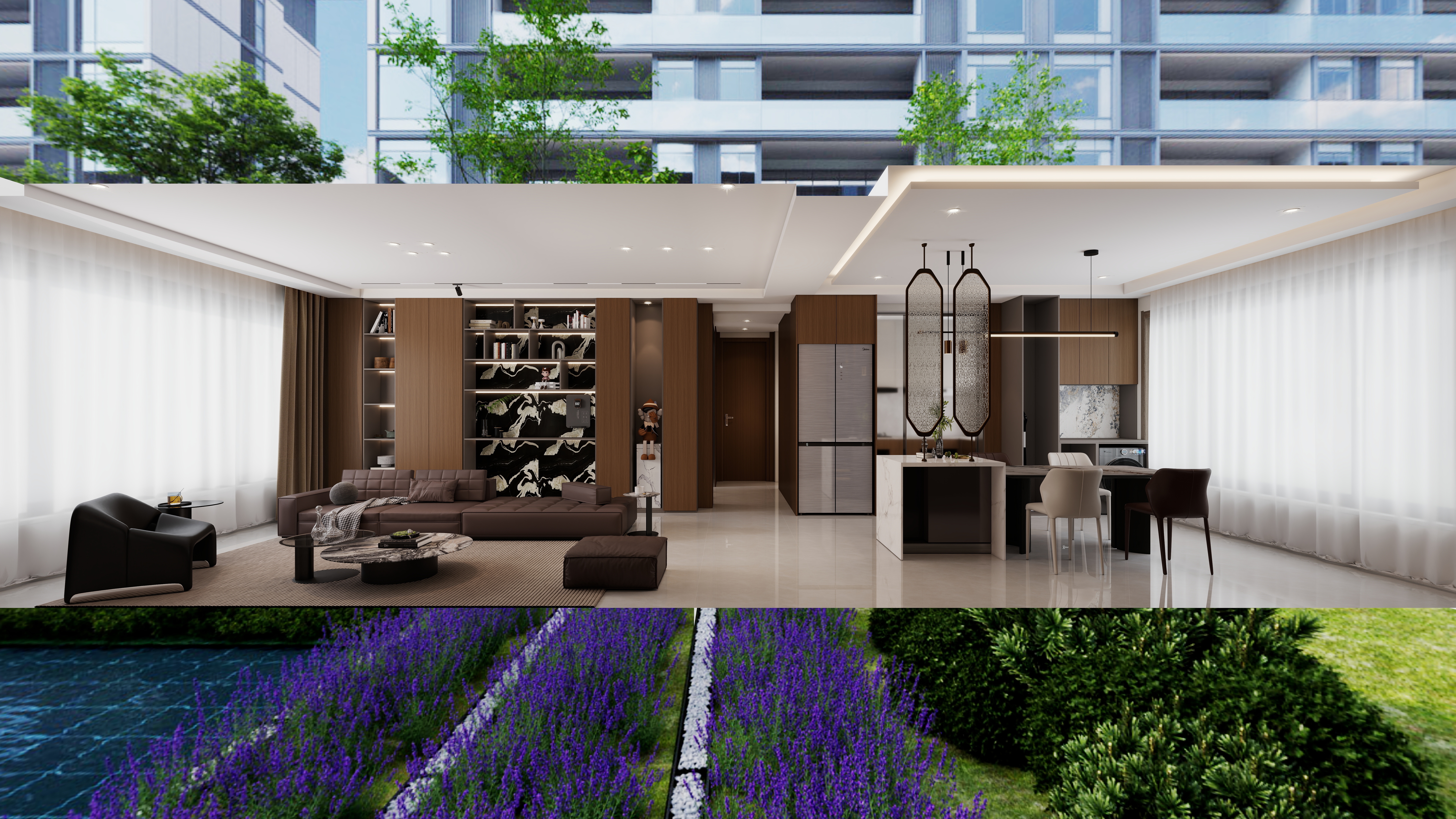 精研壹舍空间设计-大同东方柏翠最终版-装修设计方案