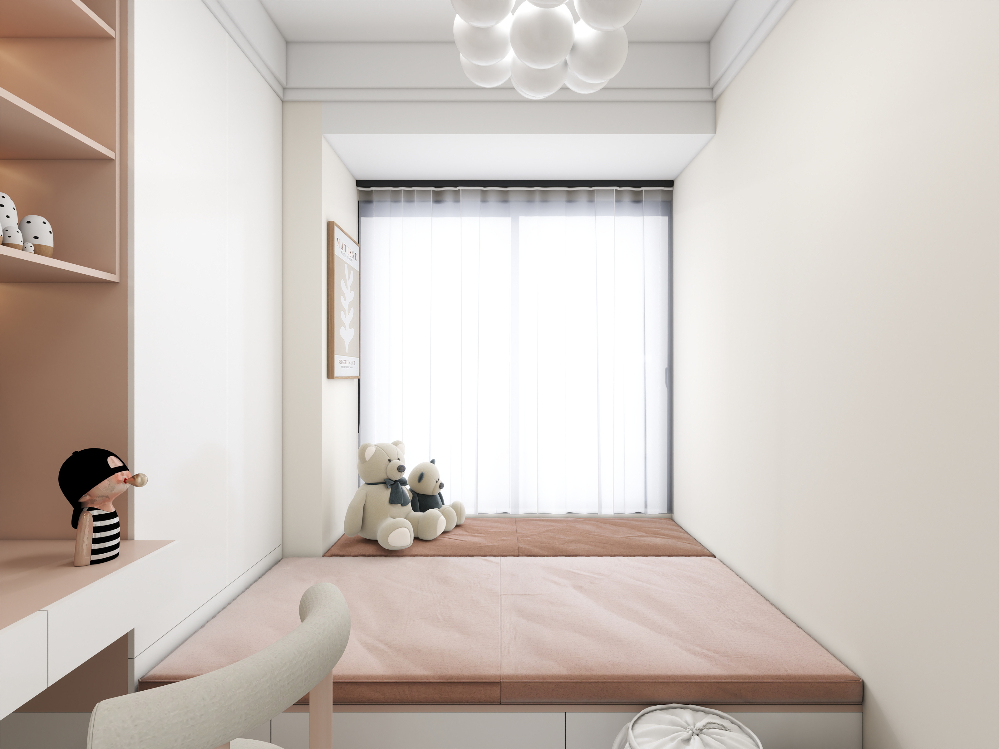 李林-金地云溪九境工业风112㎡3室装修效果图