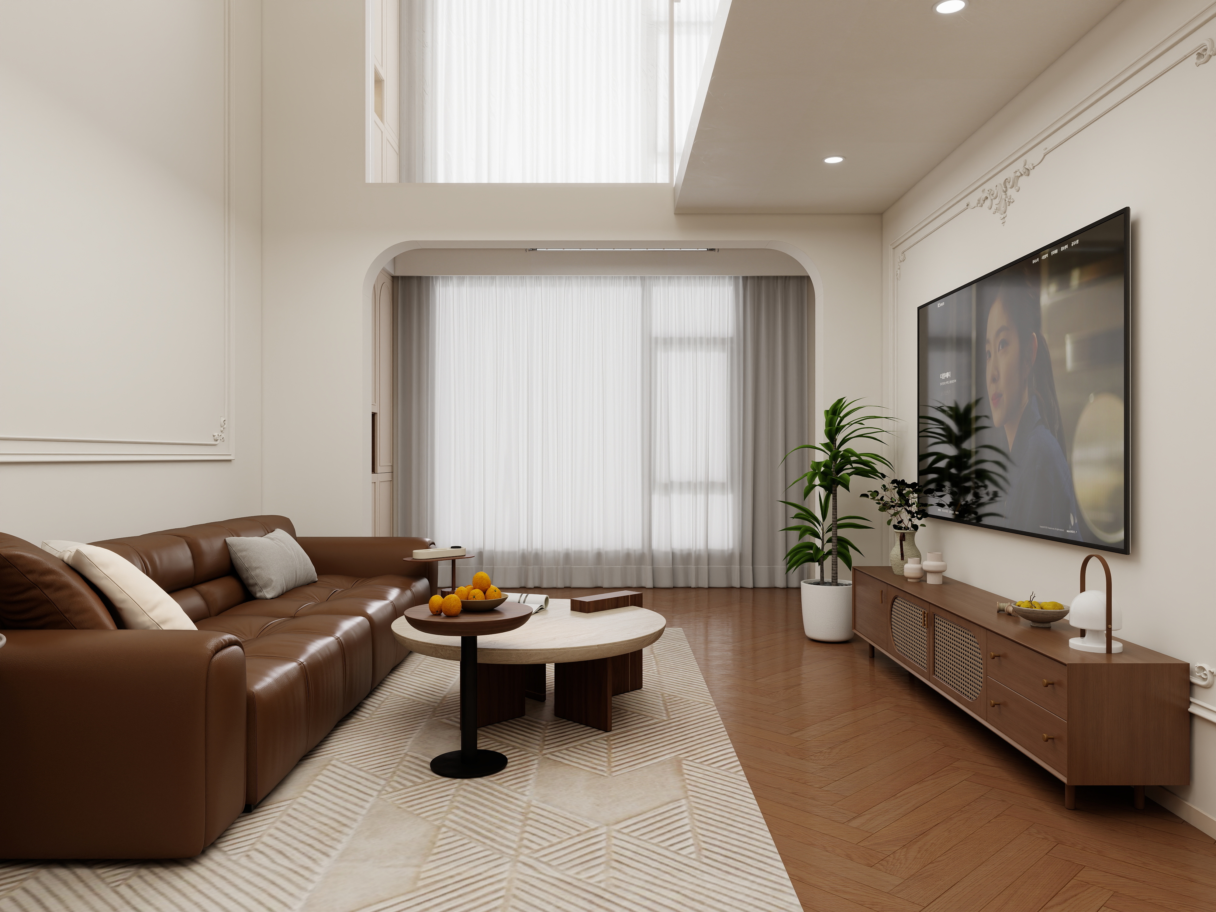 壹诺设计工作室-奶油法式 装修效果图