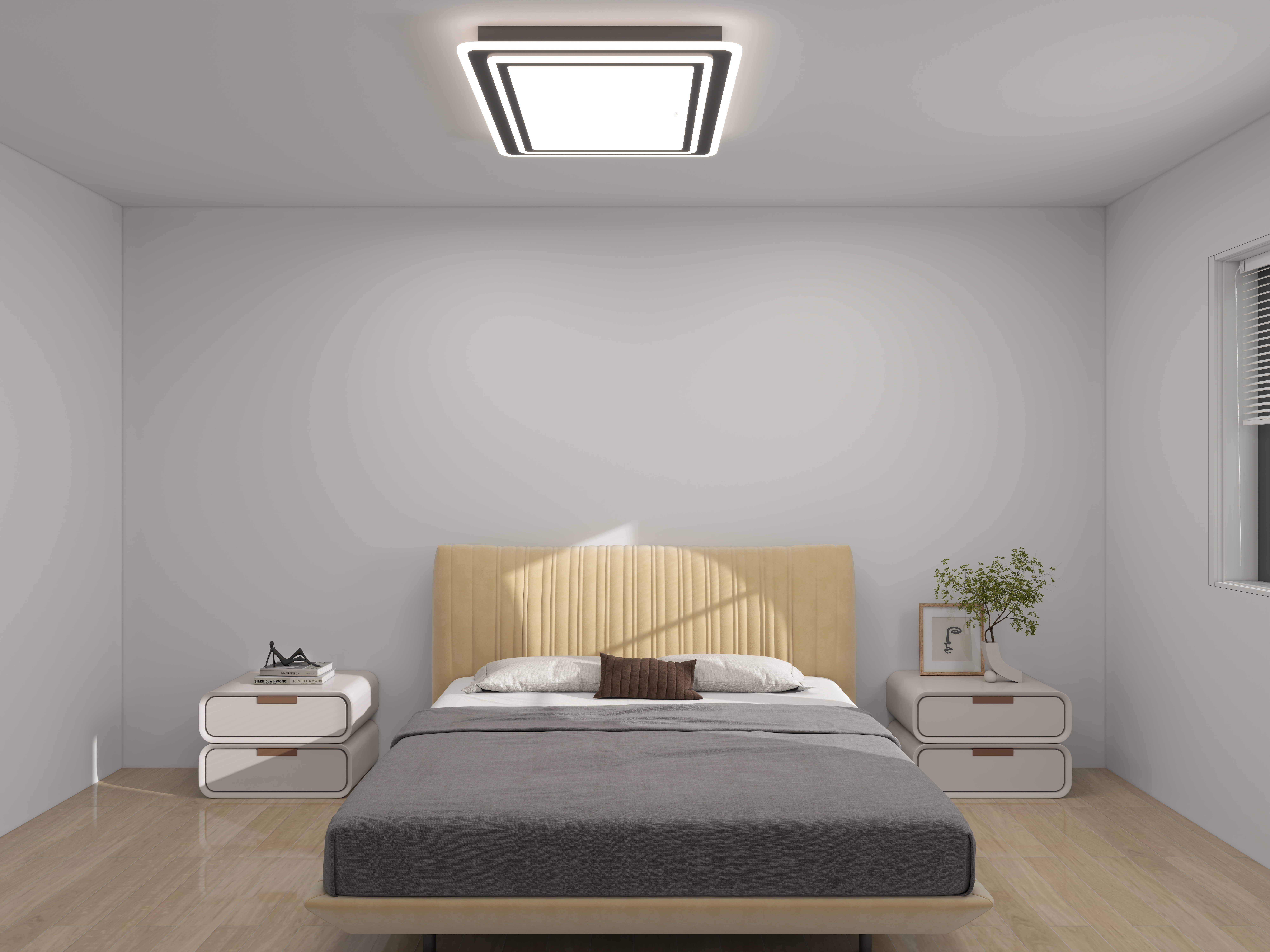 李青越-原木风格120方两居室一层次卧装修效果图第1张