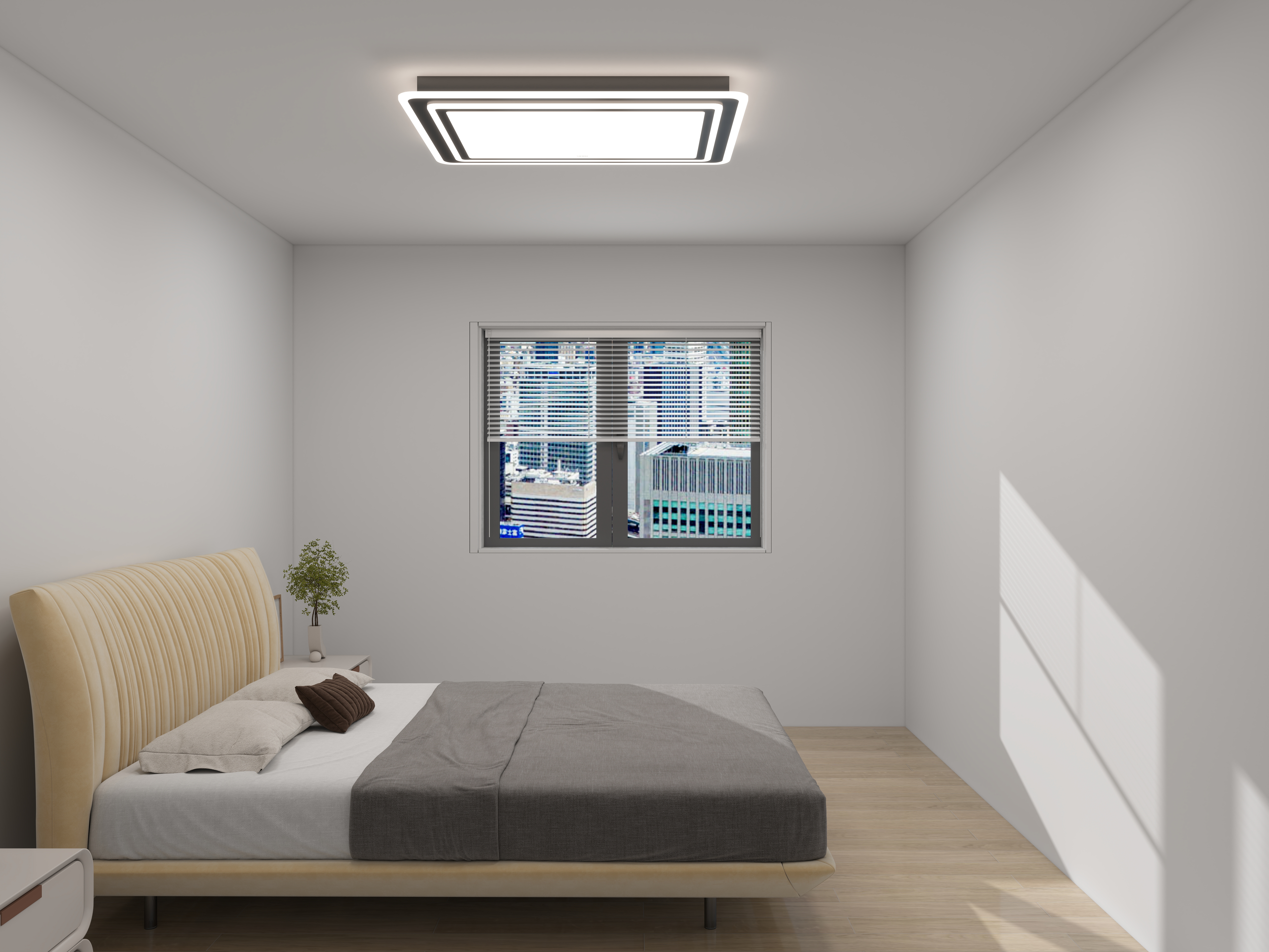 李青越-原木风格120方两居室一层次卧装修效果图第2张