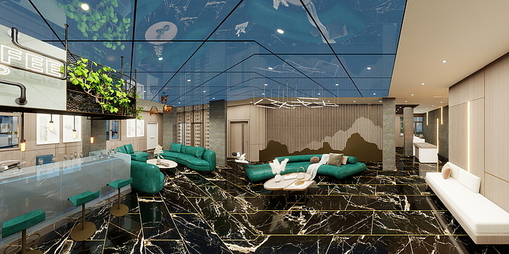 匠心整装-足疗店-装修设计方案