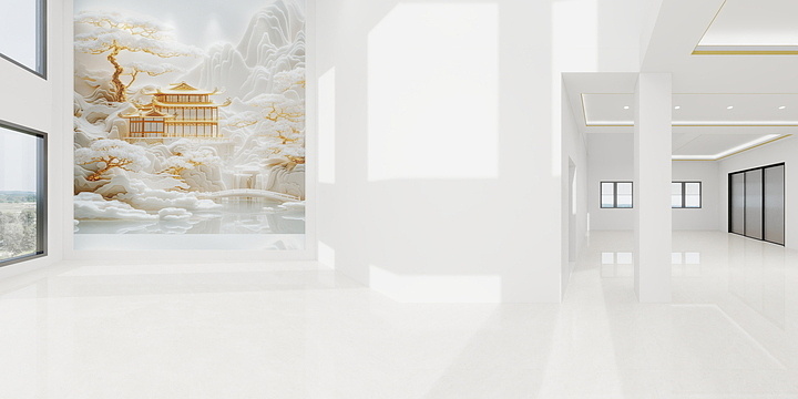 张松全案设计-铁庄别墅-装修设计方案