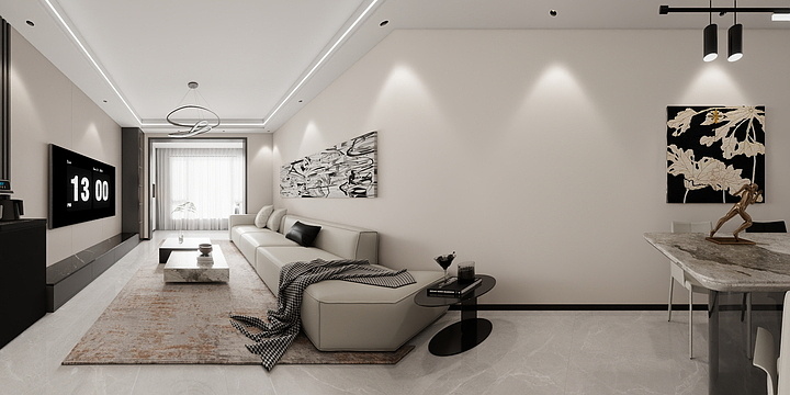 李懿轩-南方创艺装饰栖云四季现代简约-装修设计方案