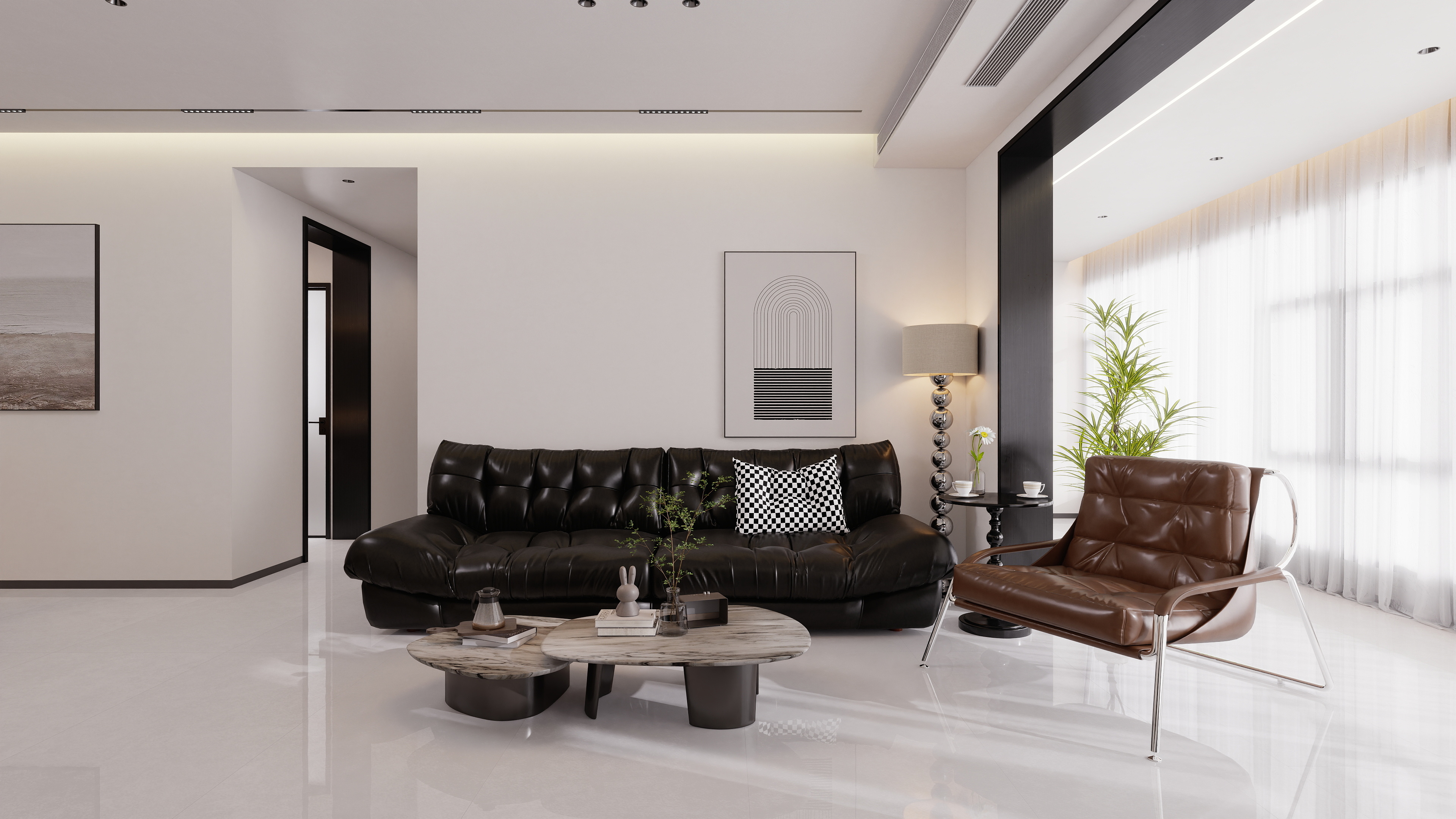 设计师1朱工-现代意式装修效果图