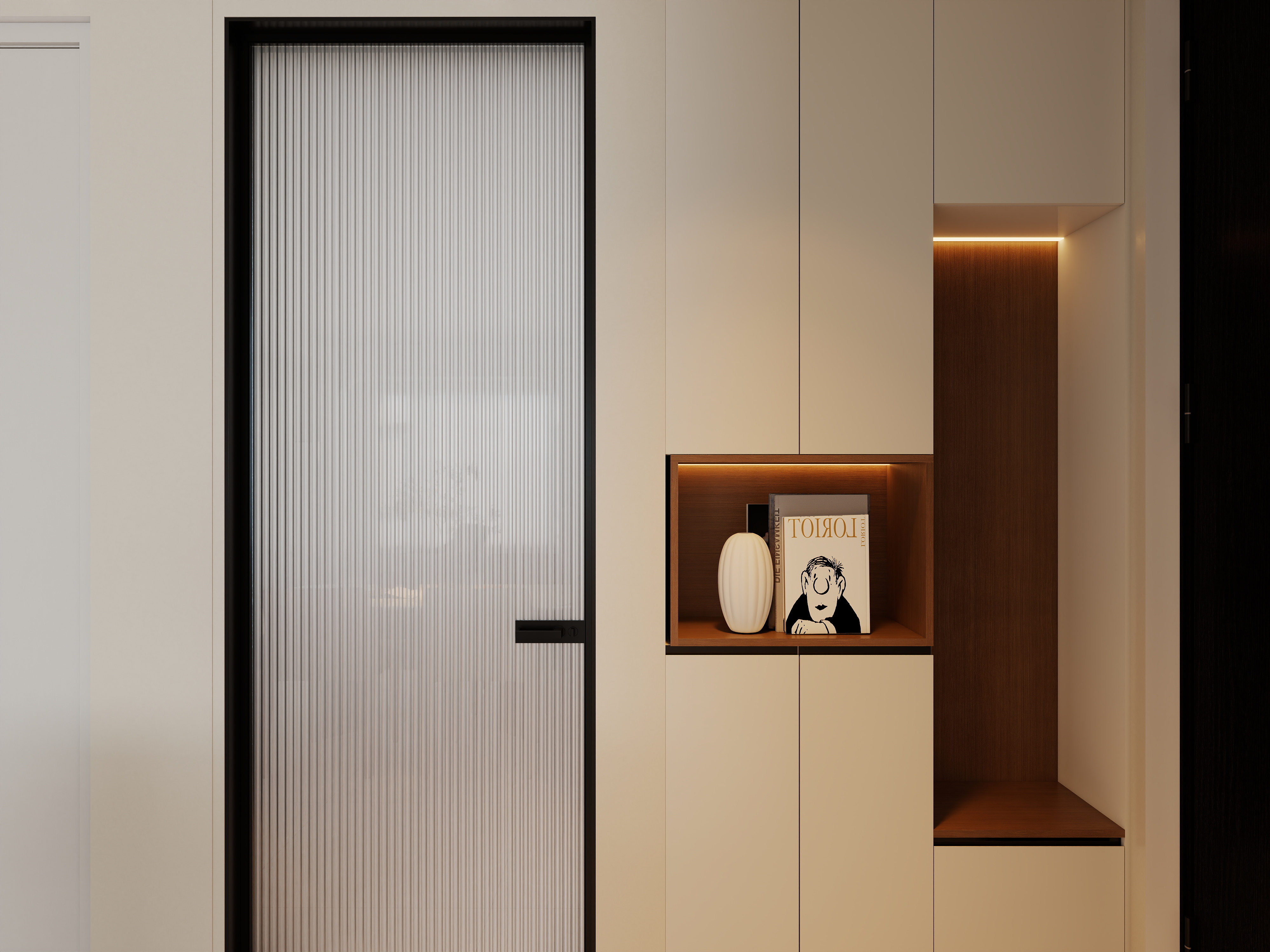 艺雅丽-95平现代简约 装修效果图