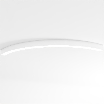 弧下发光3D模型