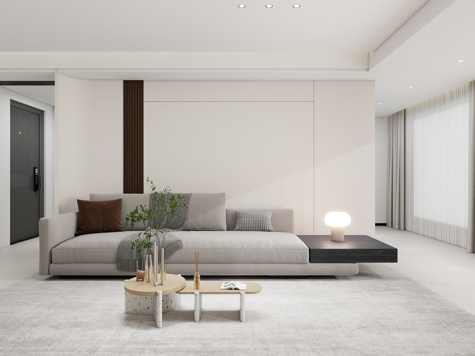 500一套_韩昊霖-现代风格135平装修效果图