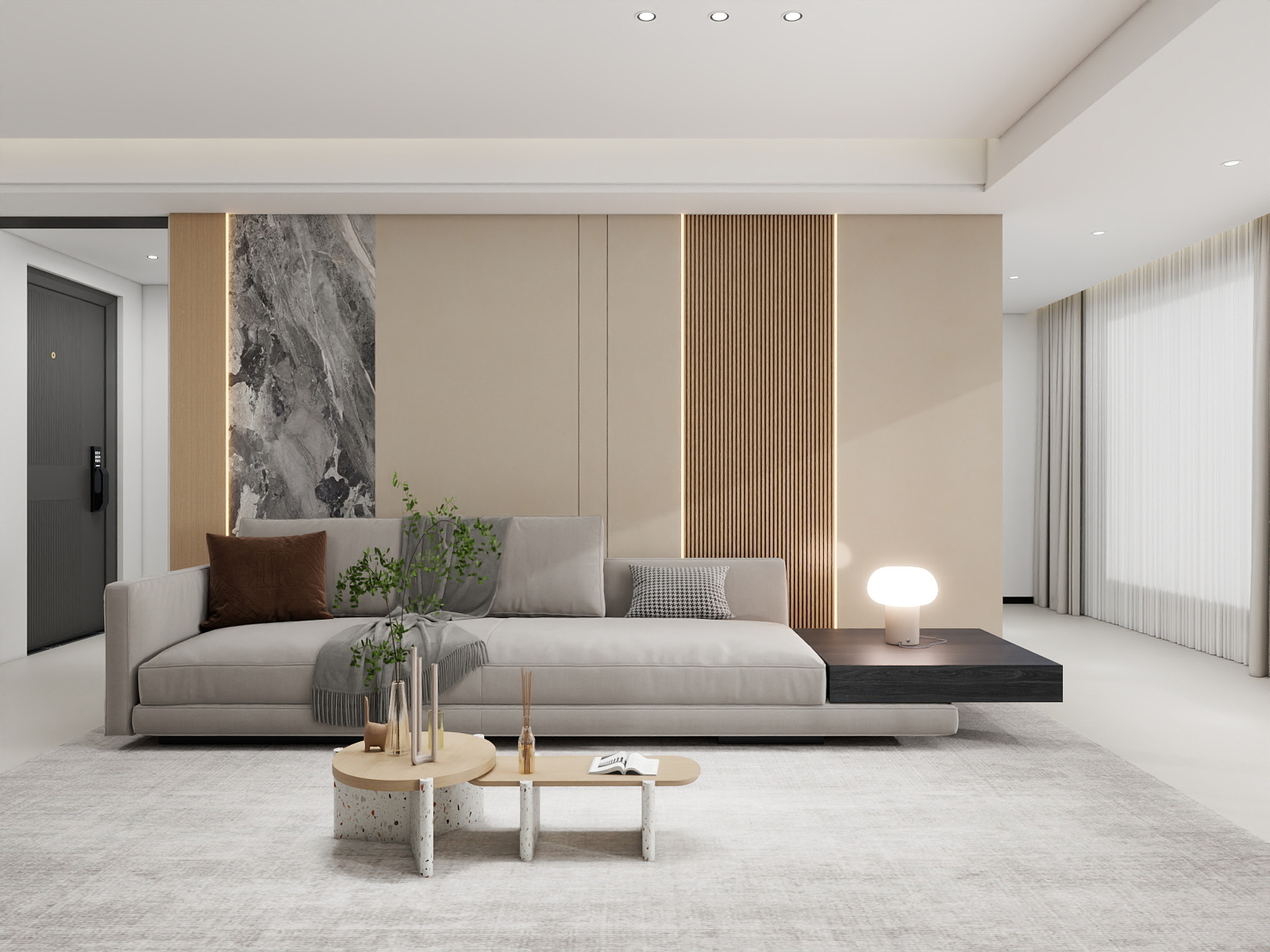 500一套_韩昊霖-原木风135平装修效果图