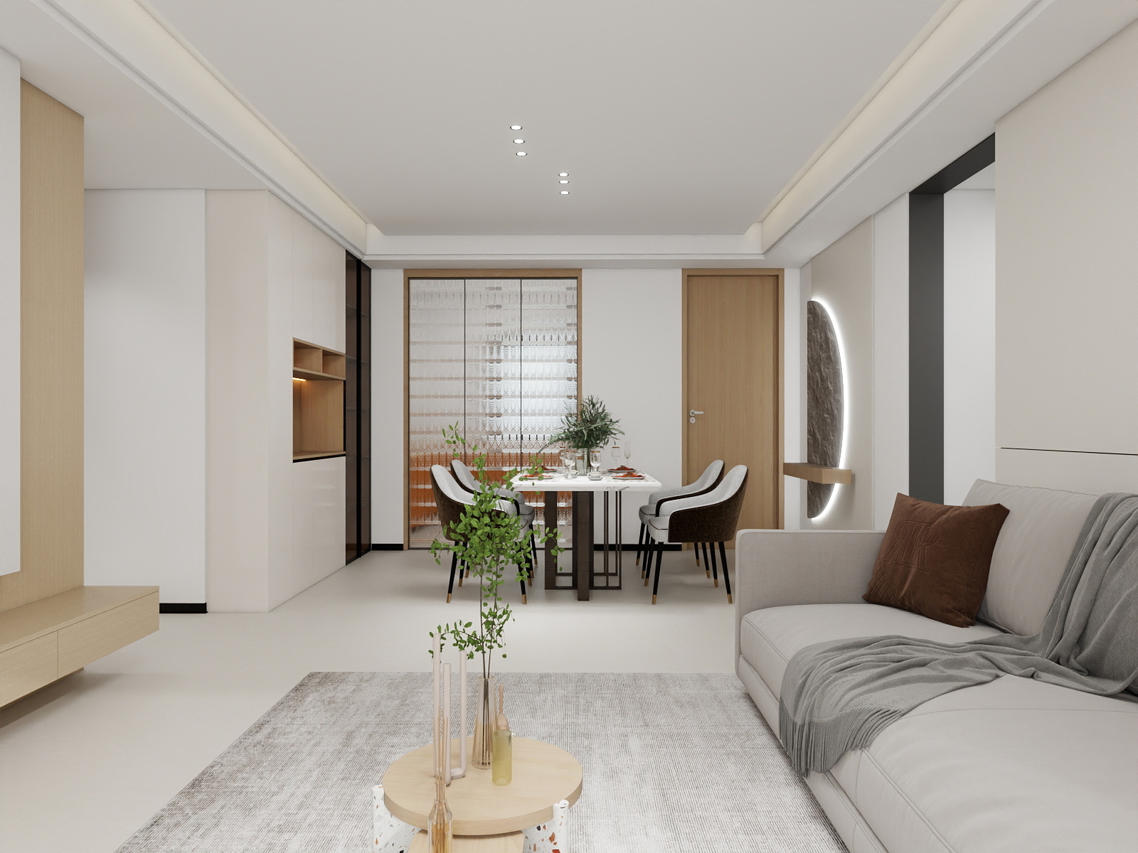 500一套_韩昊霖-原木风135平装修效果图