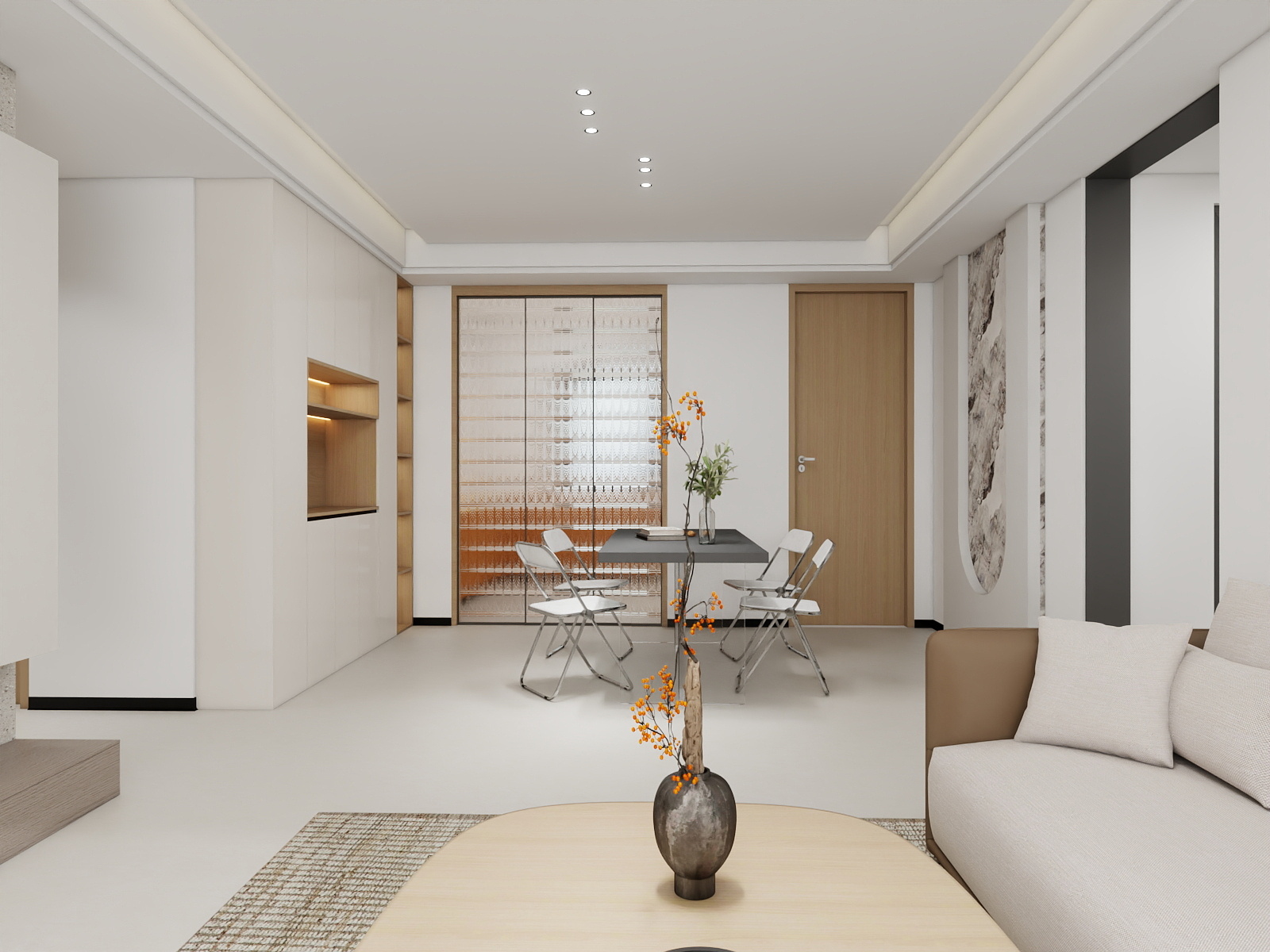 500一套_韩昊霖-原木风135平装修效果图