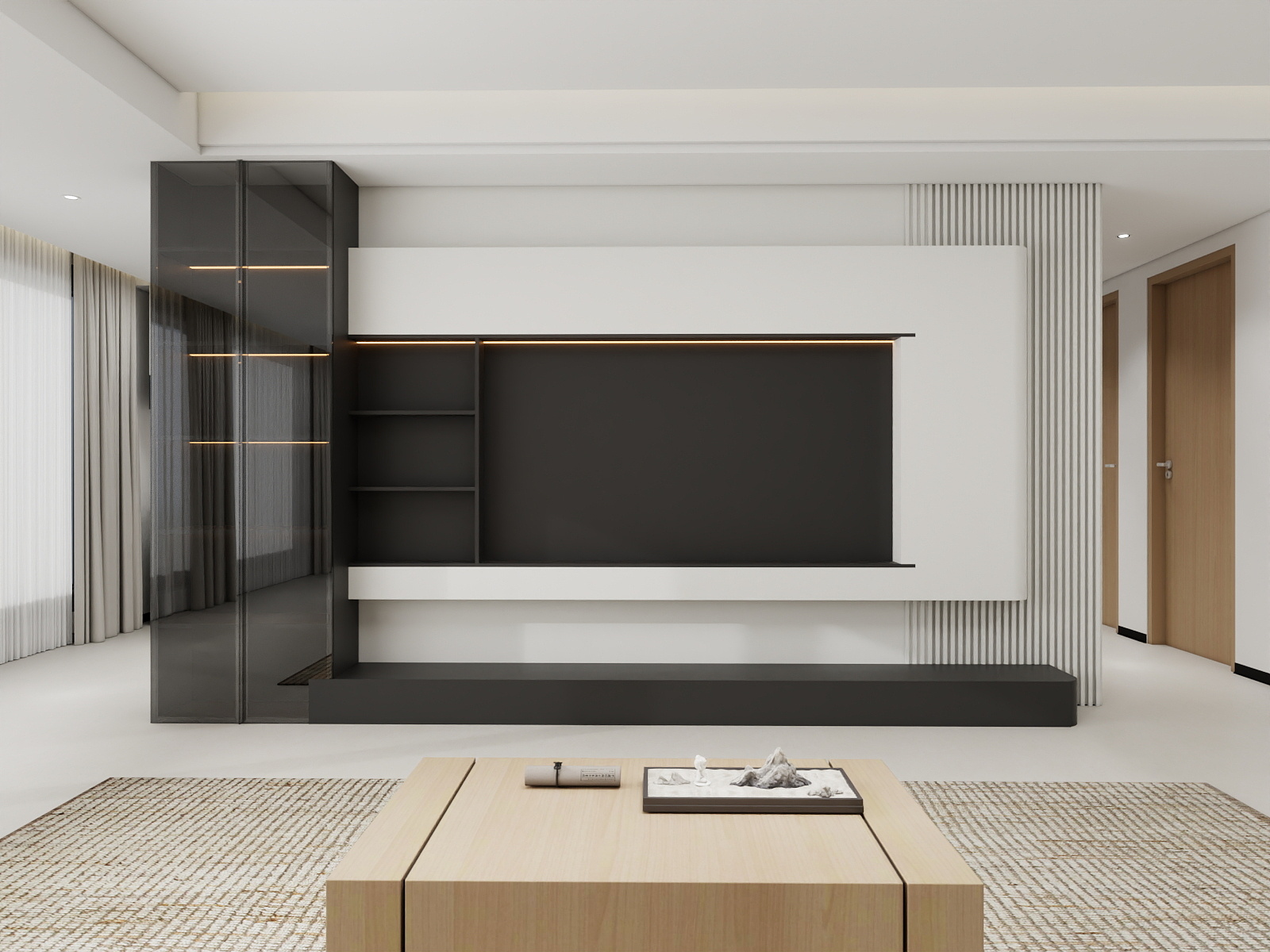 500一套_韩昊霖-原木风135平装修效果图