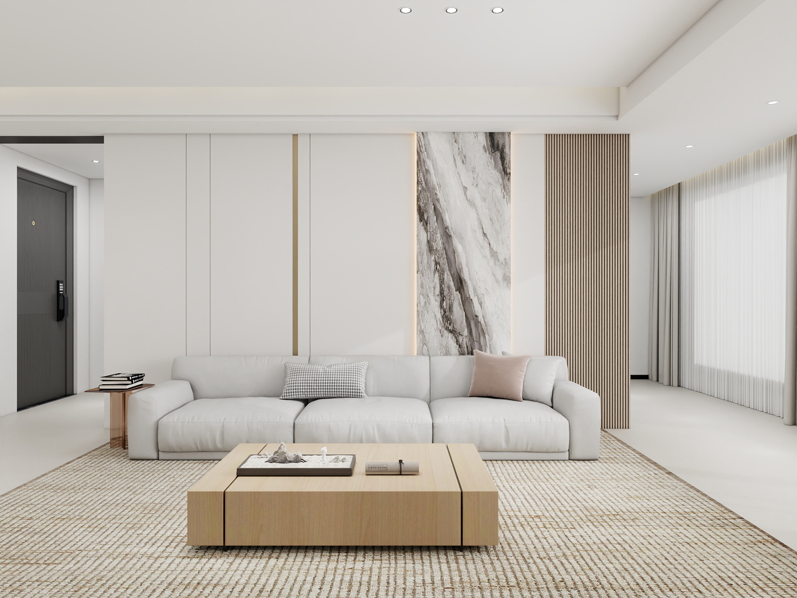 500一套_韩昊霖-原木风135平装修效果图