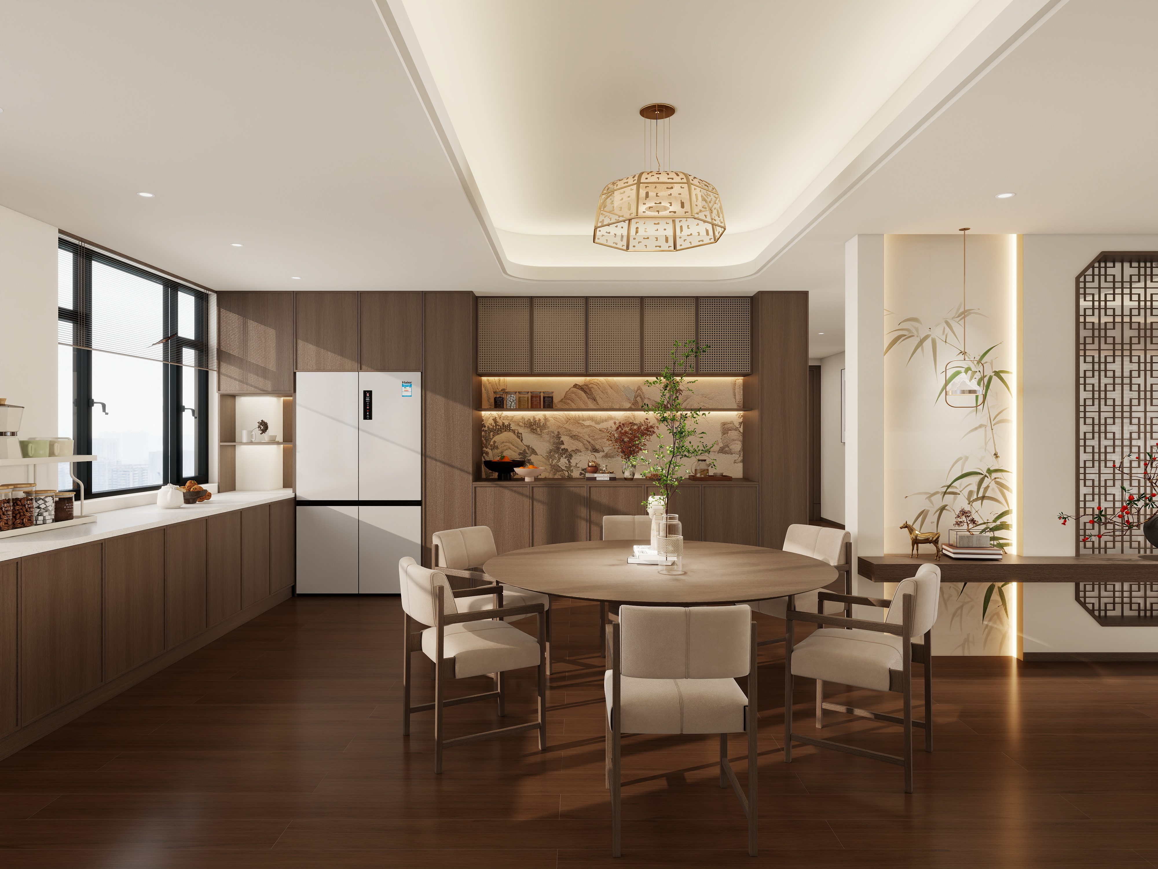 艺雅丽-220平宋氏美学 装修效果图