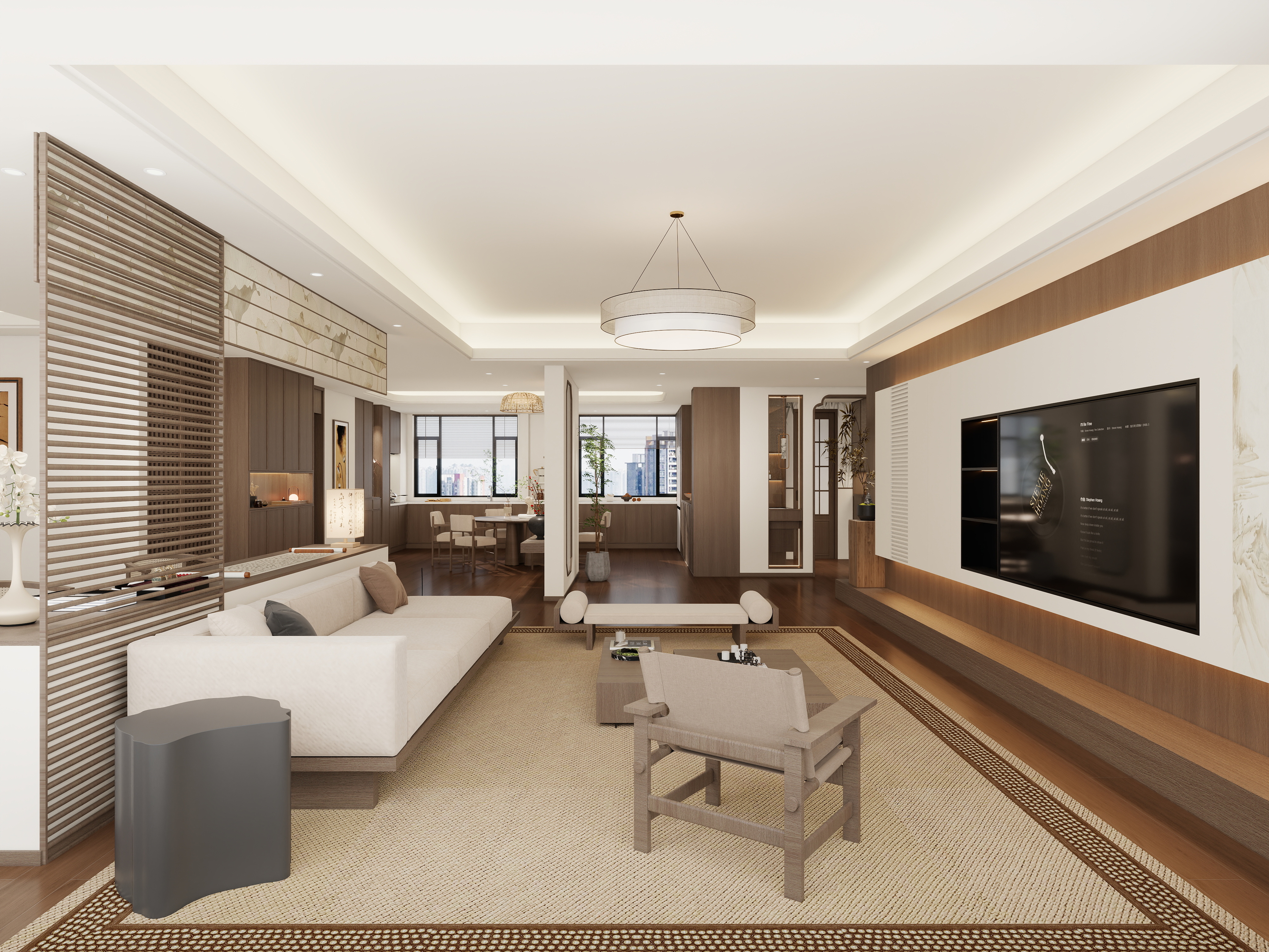 艺雅丽-220平宋氏美学装修效果图