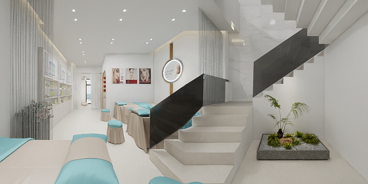 翟彦飞-芙泊仕美容店-装修设计方案