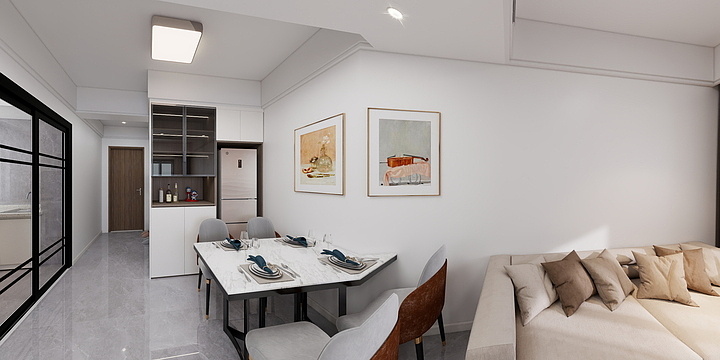 176****2009Tyql-66㎡2室-装修设计方案