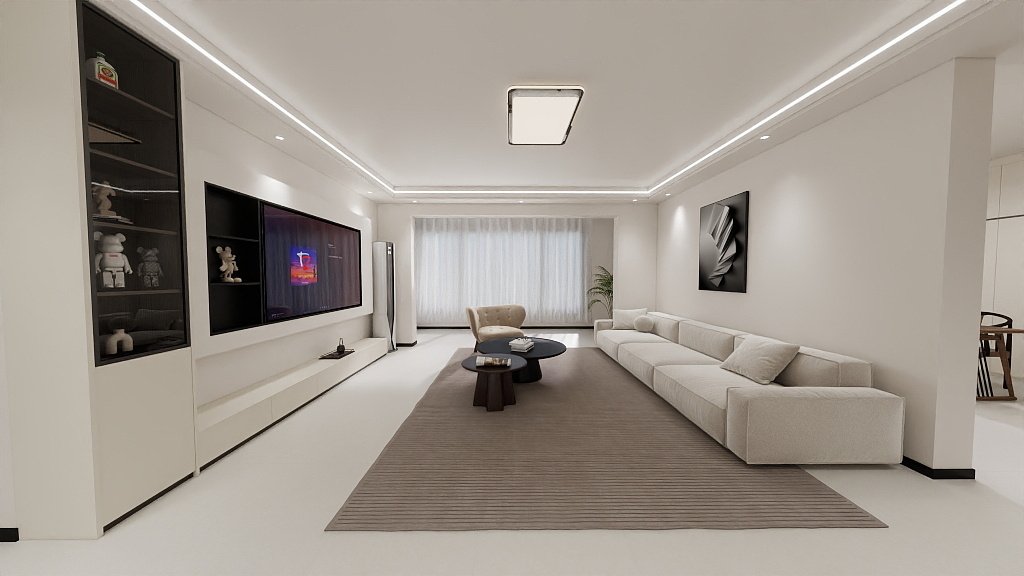 喜艺装饰设计全屋定制-凭祥碧桂园装修效果图