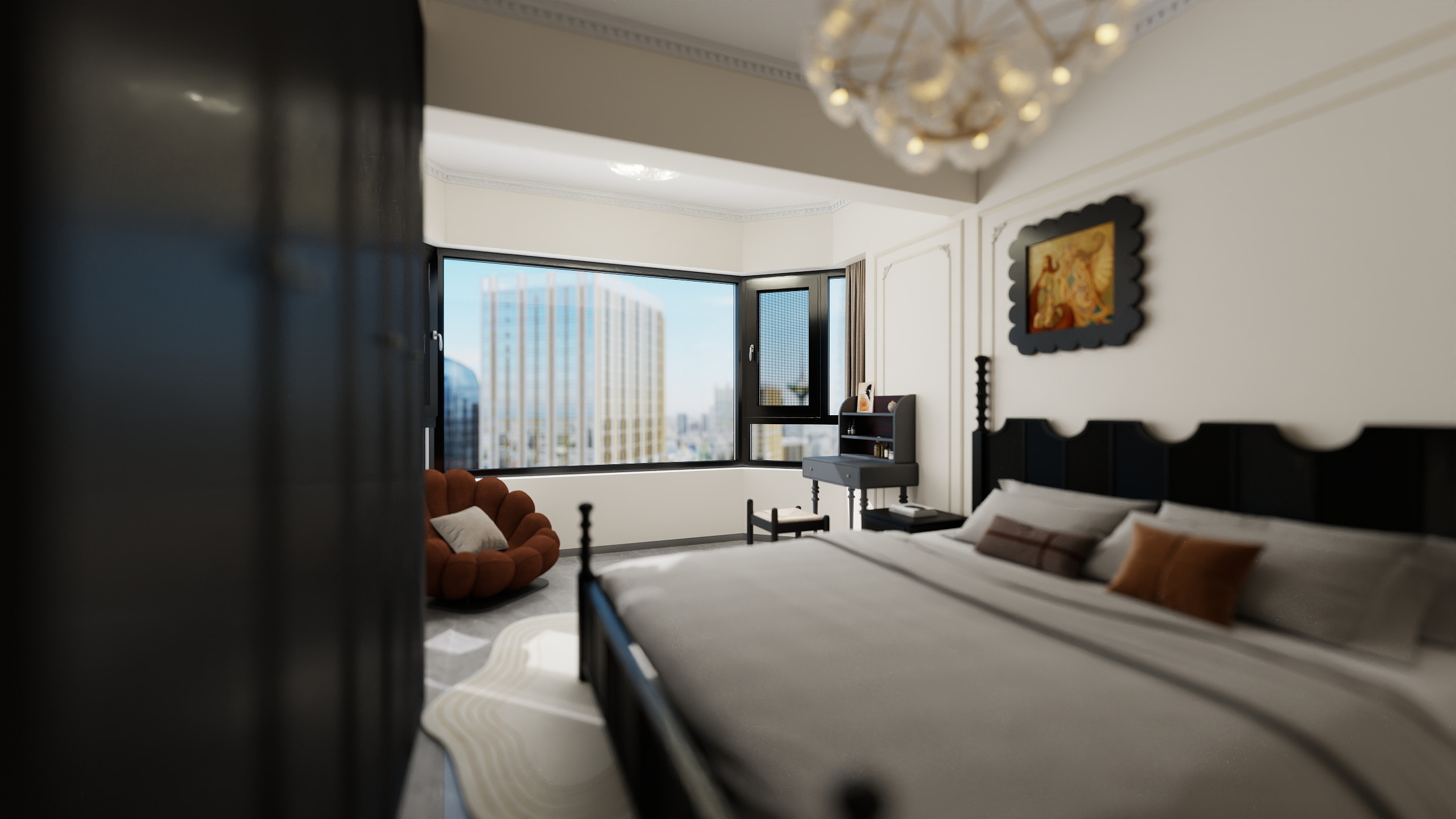 半毛钱一只烟-博泰华庭装修效果图