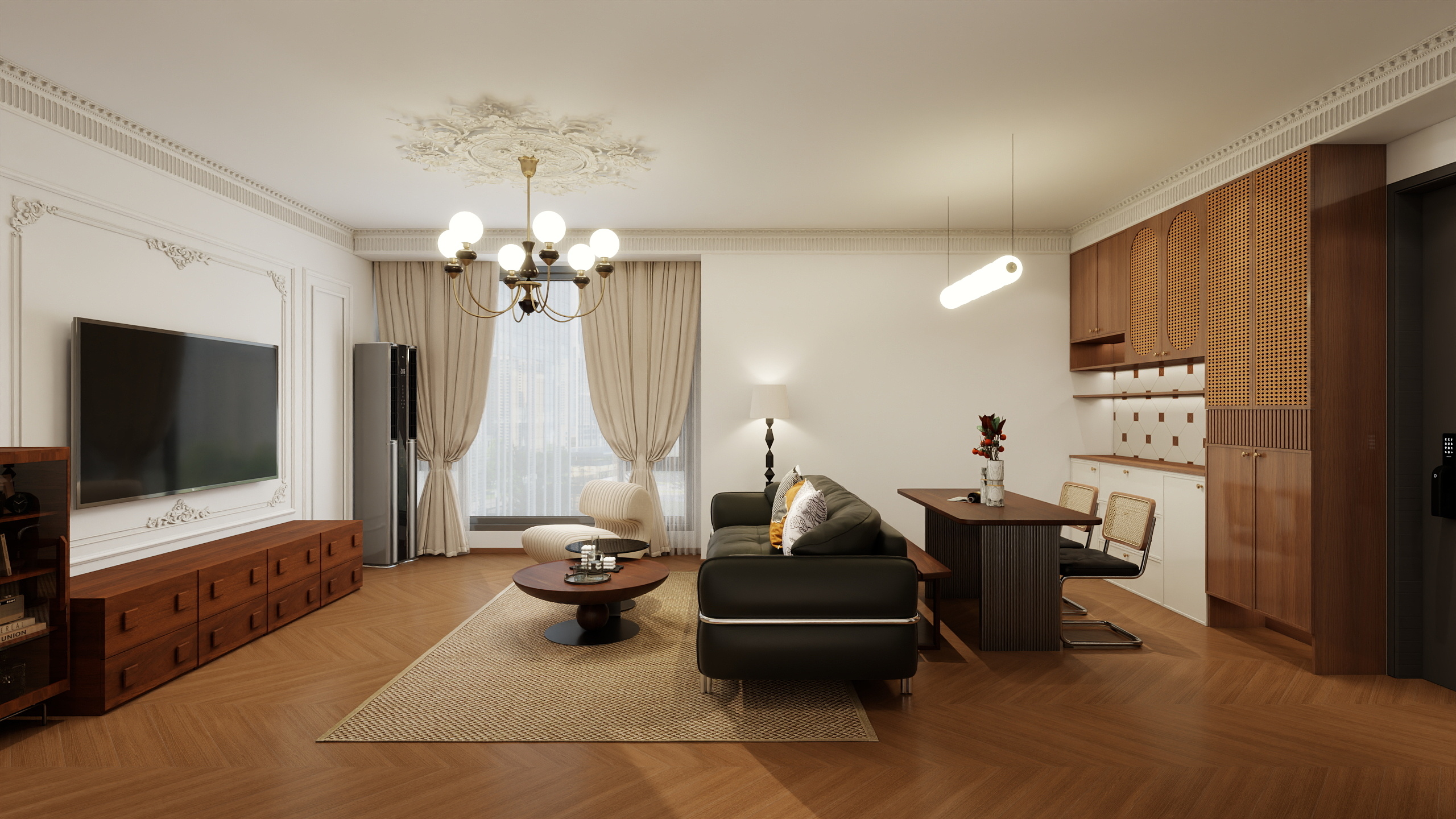 终终-法式中古风装修效果图