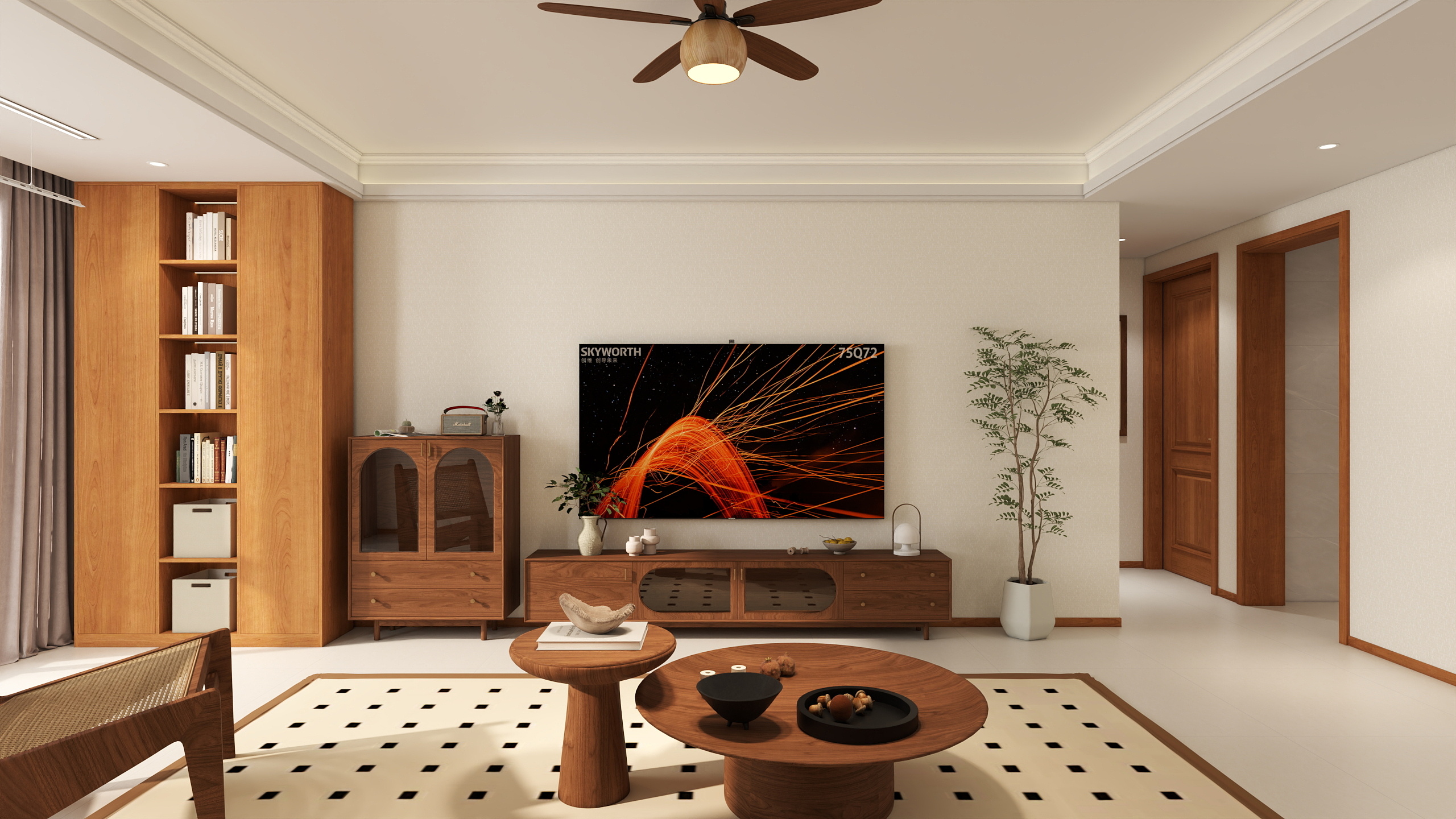 简翔时光法则原木定制-碧桂园3#-1-302-装修设计方案