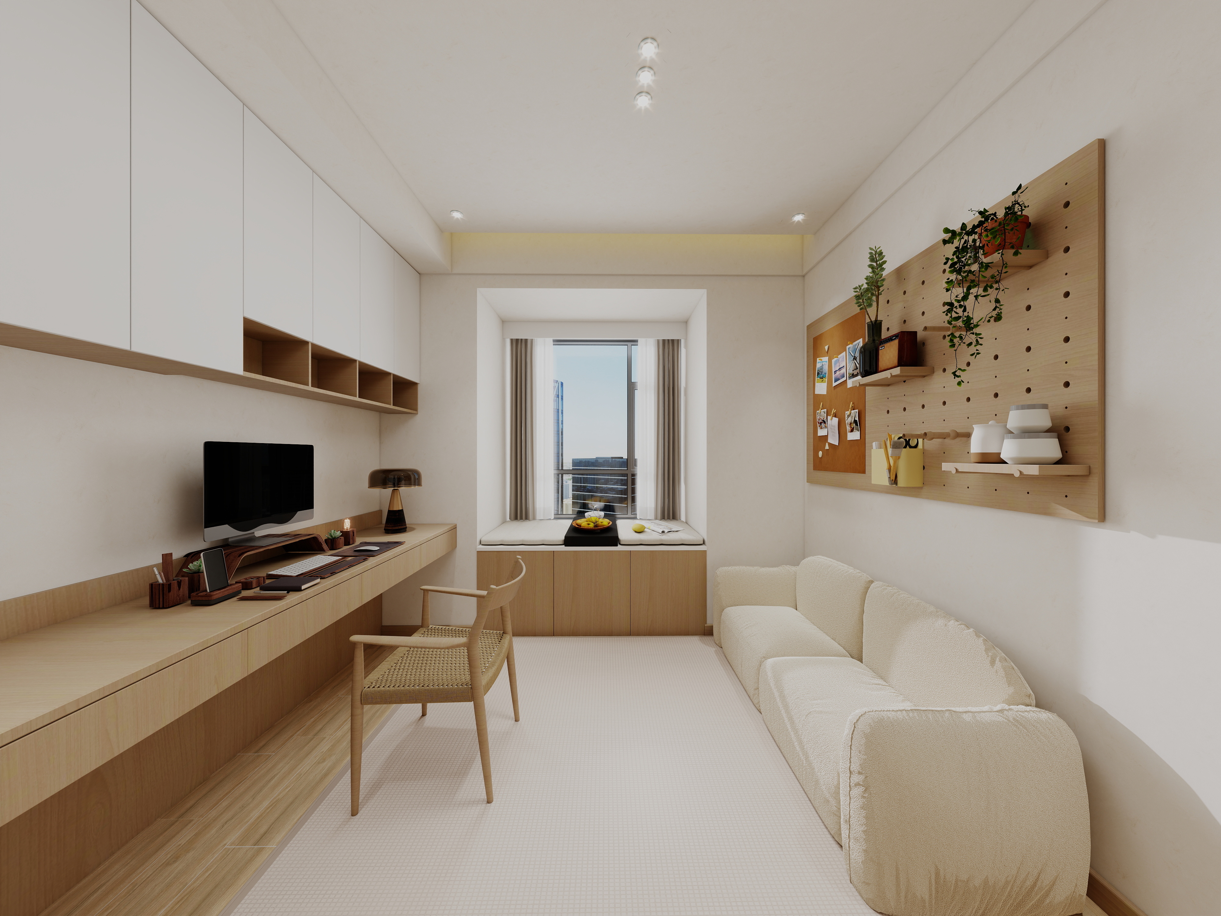 设计师丨罗江-陶阳.菁华轩丨日式原木风丨122㎡装修效果图