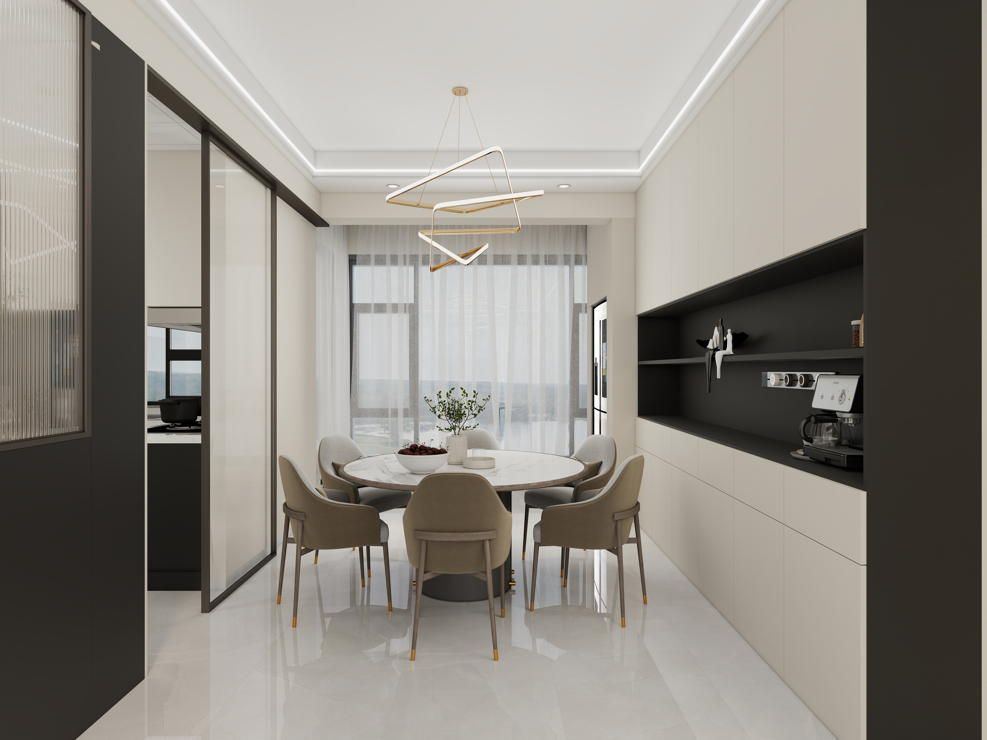 DEOU.德欧-惠州-隆生鹿江花园-舒溢装修效果图