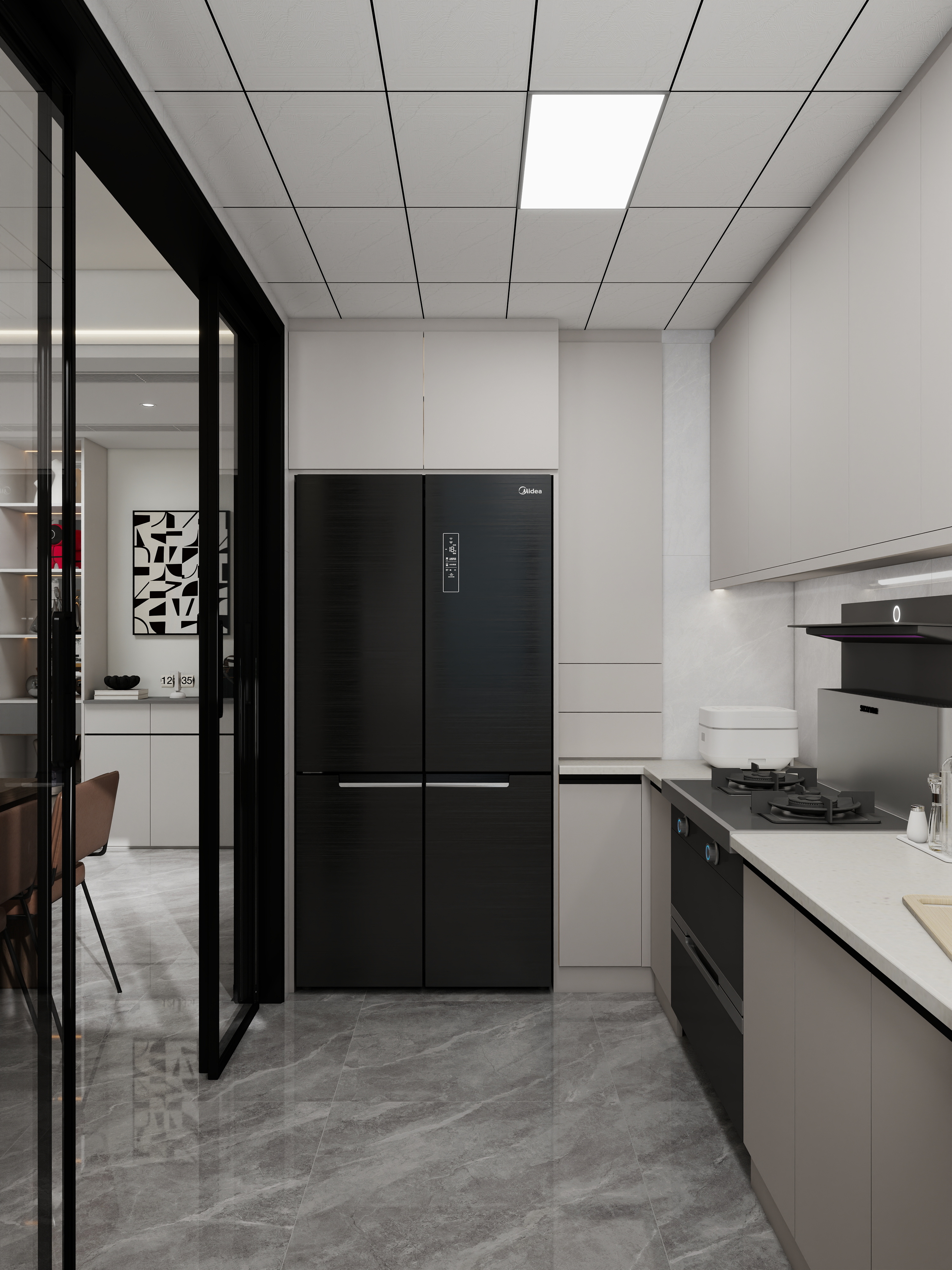 夜下石头-洛阳 关林同心苑小区-装修设计方案