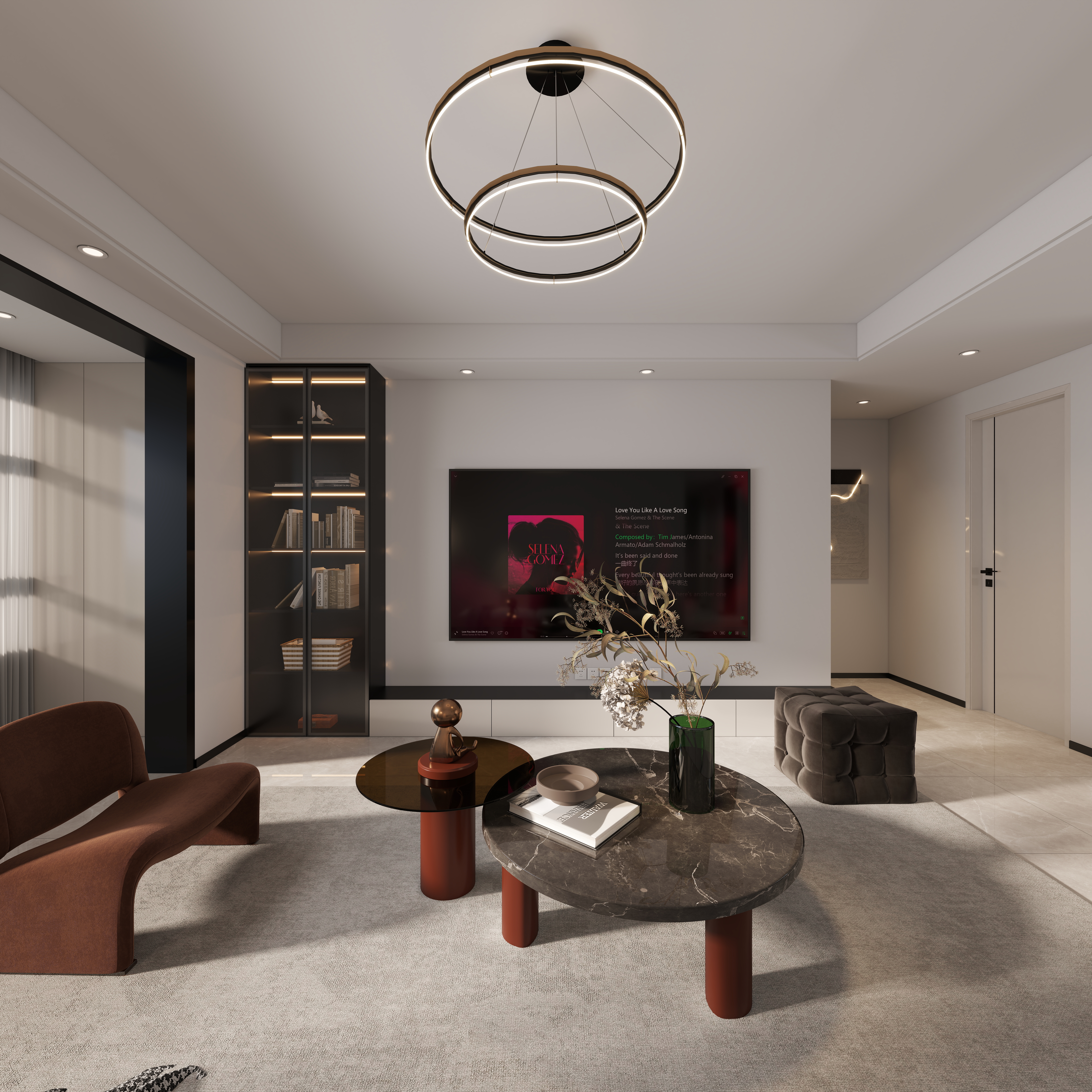 艺雅丽-119平现代简约 装修效果图