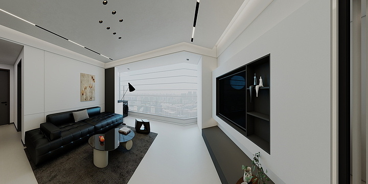 广东晟禹-73㎡2室-装修设计方案