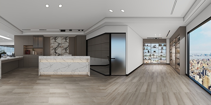 王00000-平顶山数字产业创新基地三层电商-装修设计方案