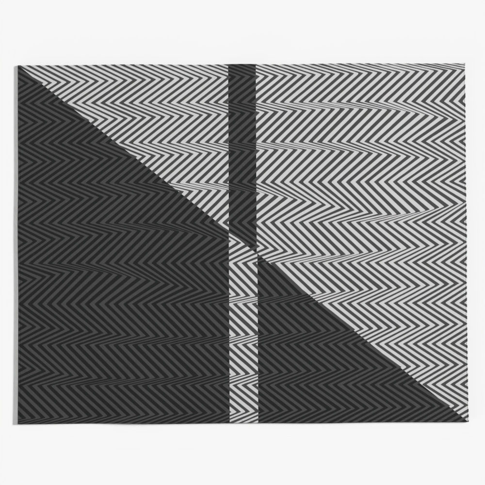 几何线条风地毯3D模型