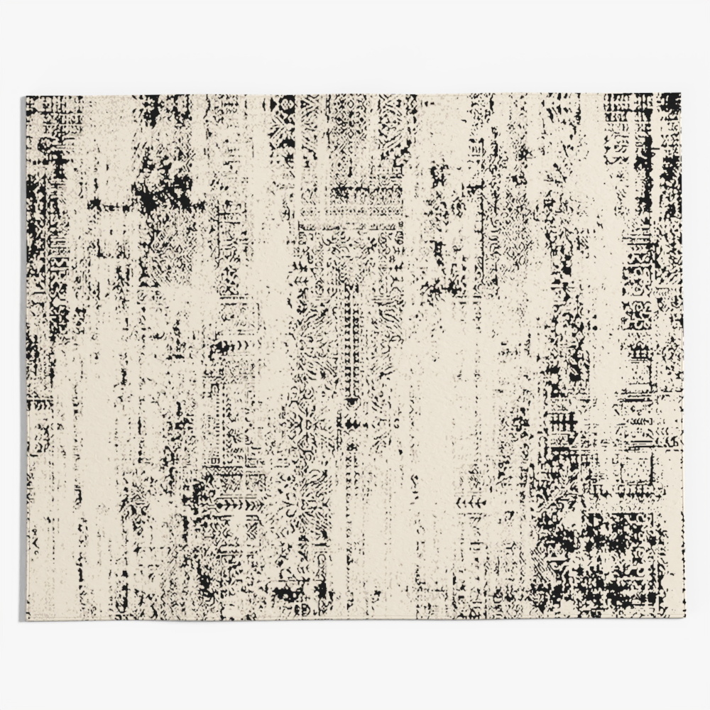 中古轻奢风地毯3D模型