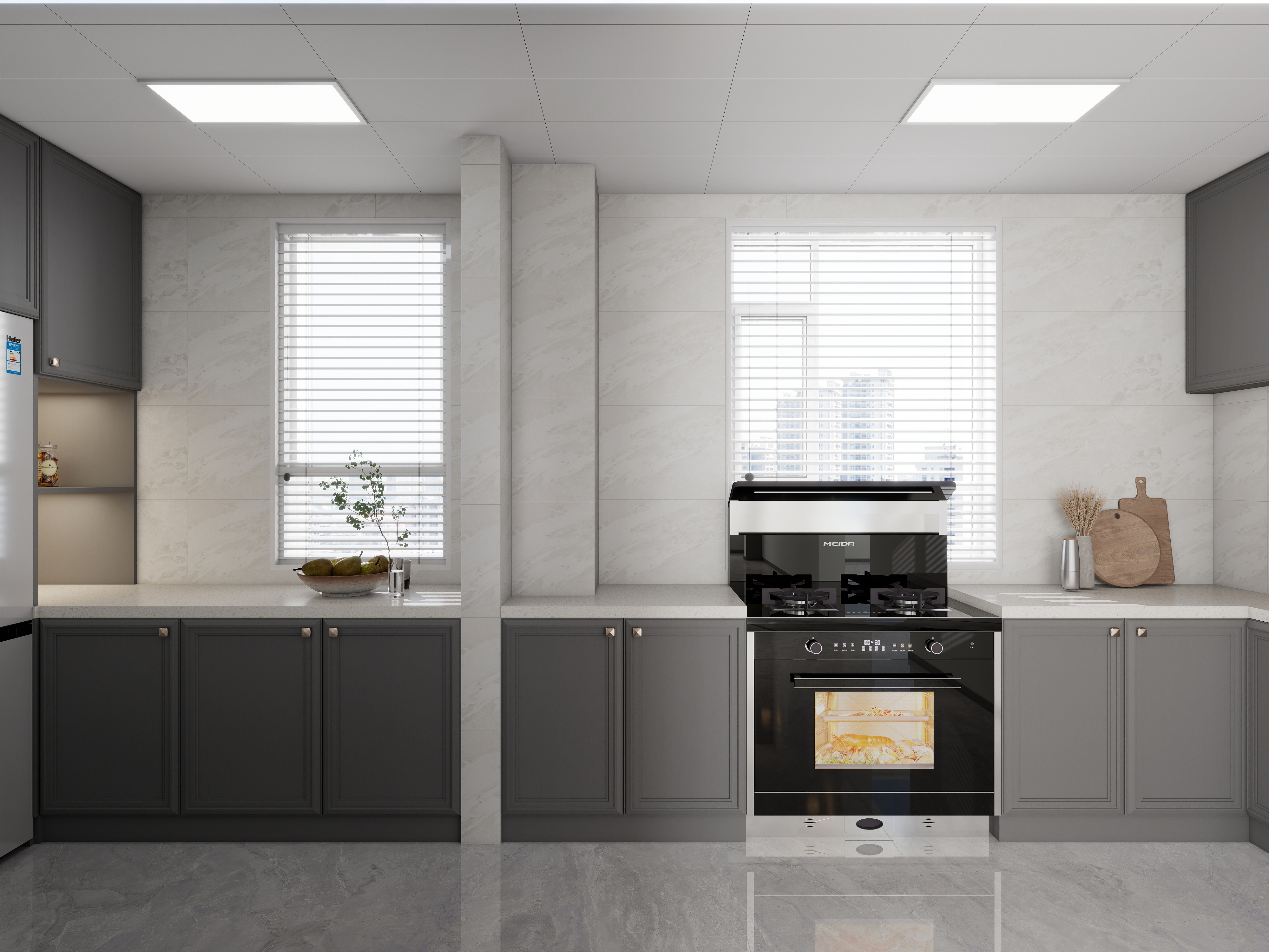 艺雅丽-131平法式 装修效果图