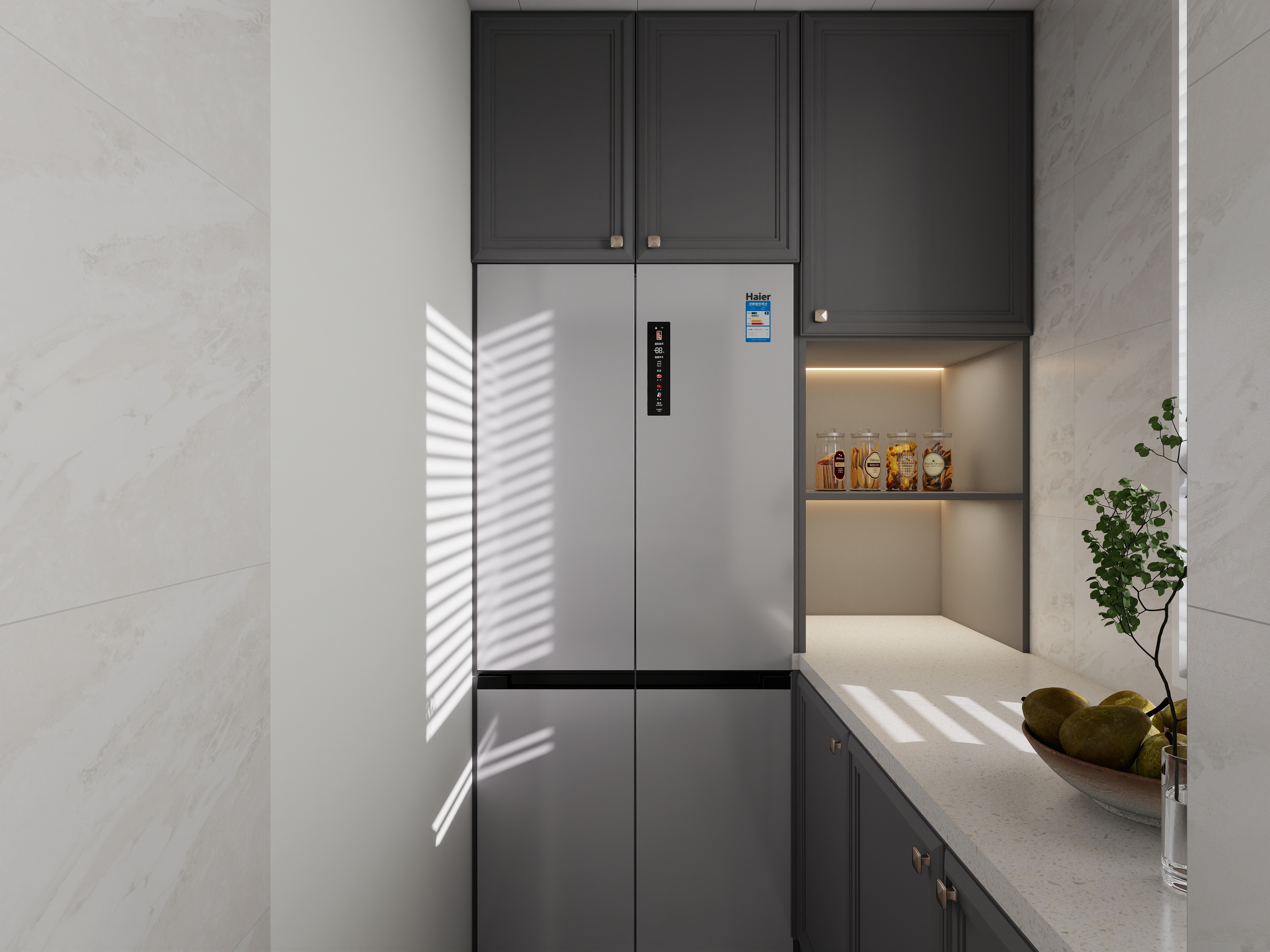 艺雅丽-131平法式 一层厨房装修效果图第3张