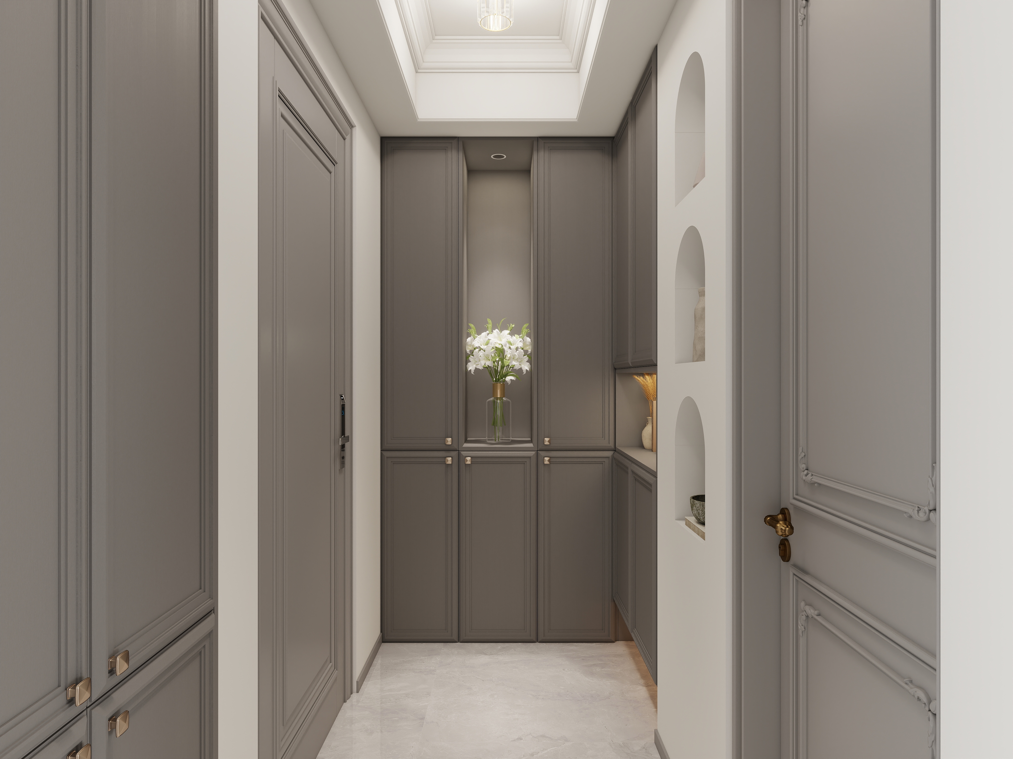 艺雅丽-131平法式 装修效果图