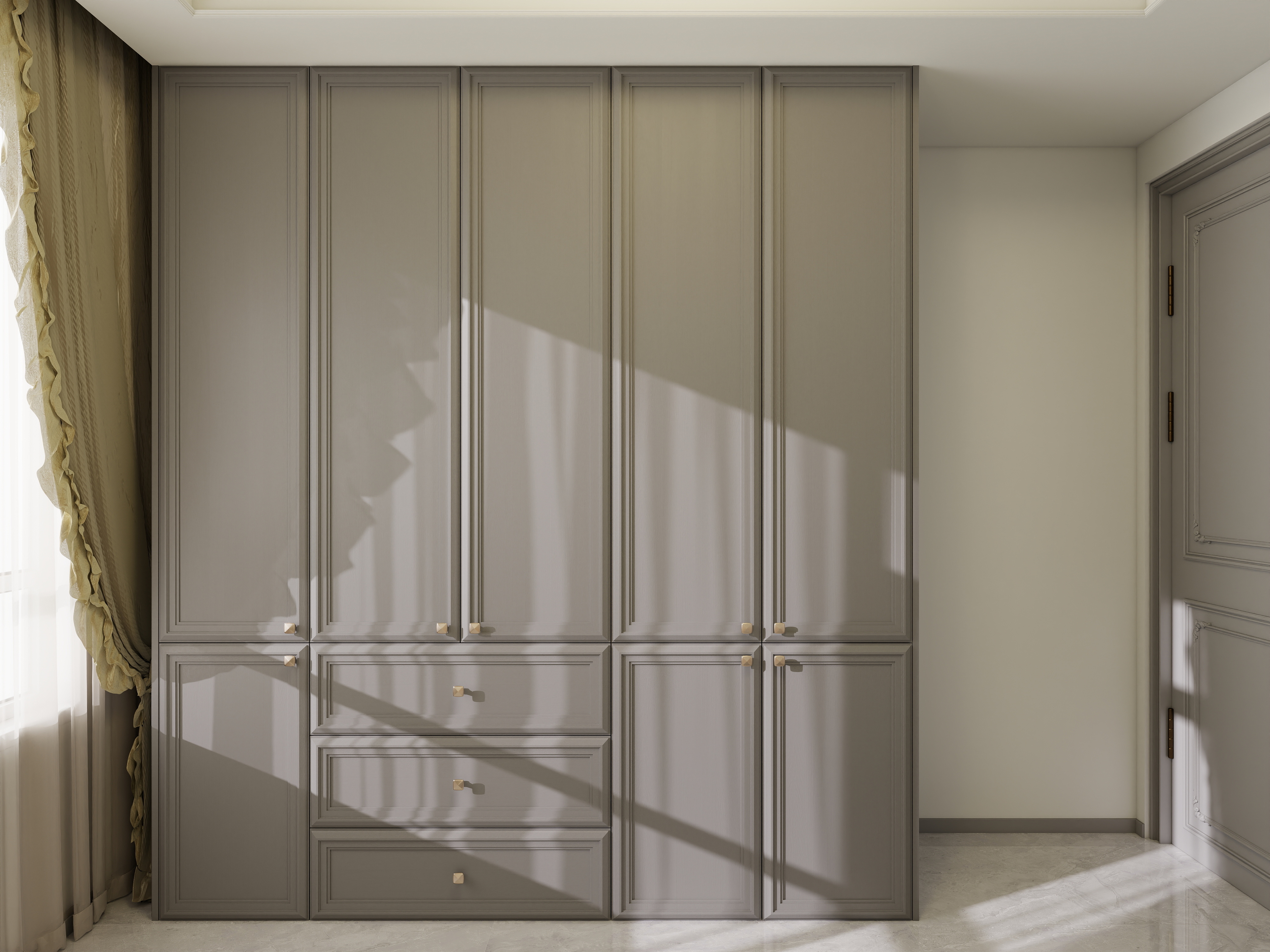 艺雅丽-131平法式 一层儿童房装修效果图第4张