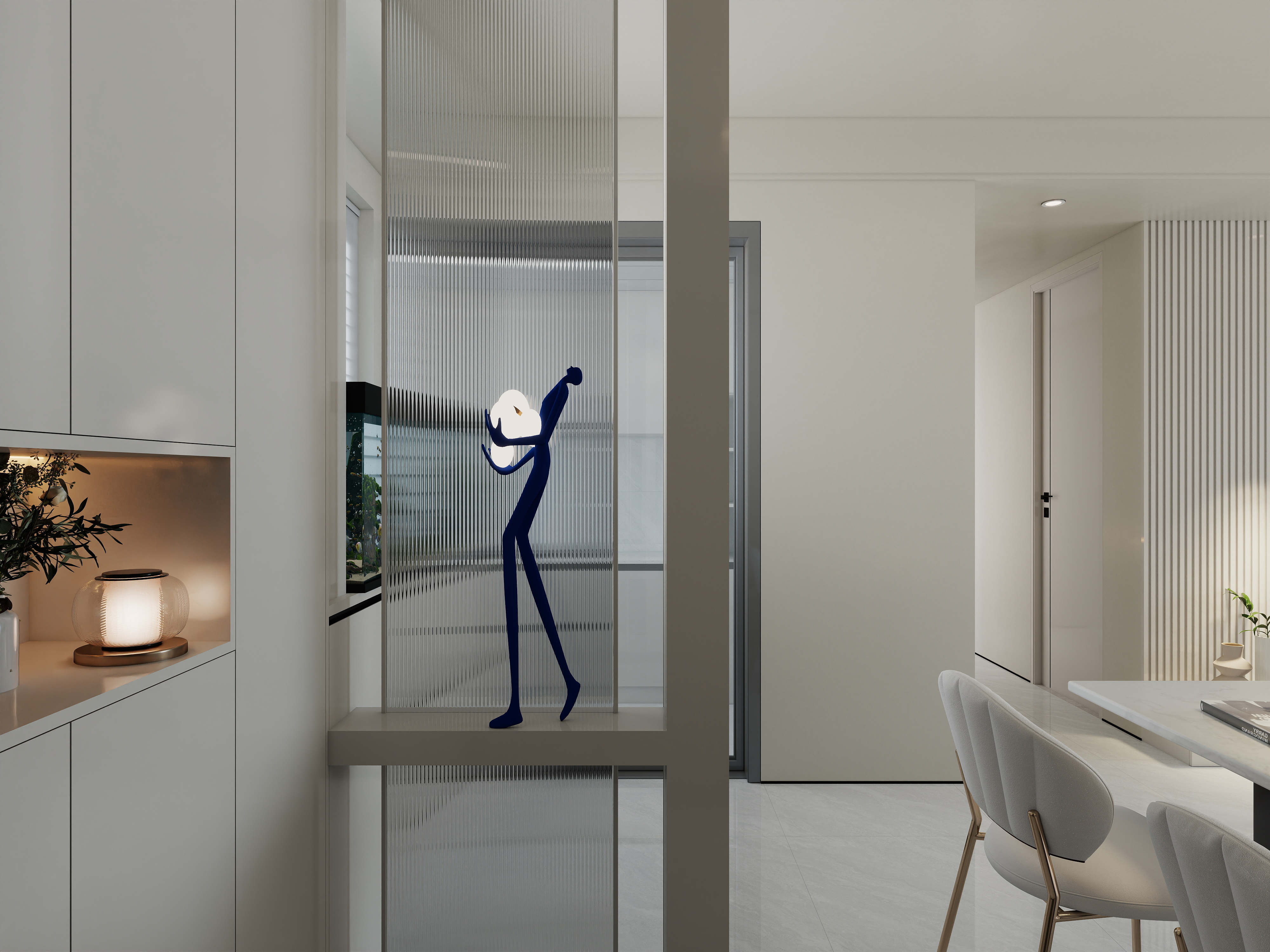 艺雅丽-102平现代简约 装修效果图