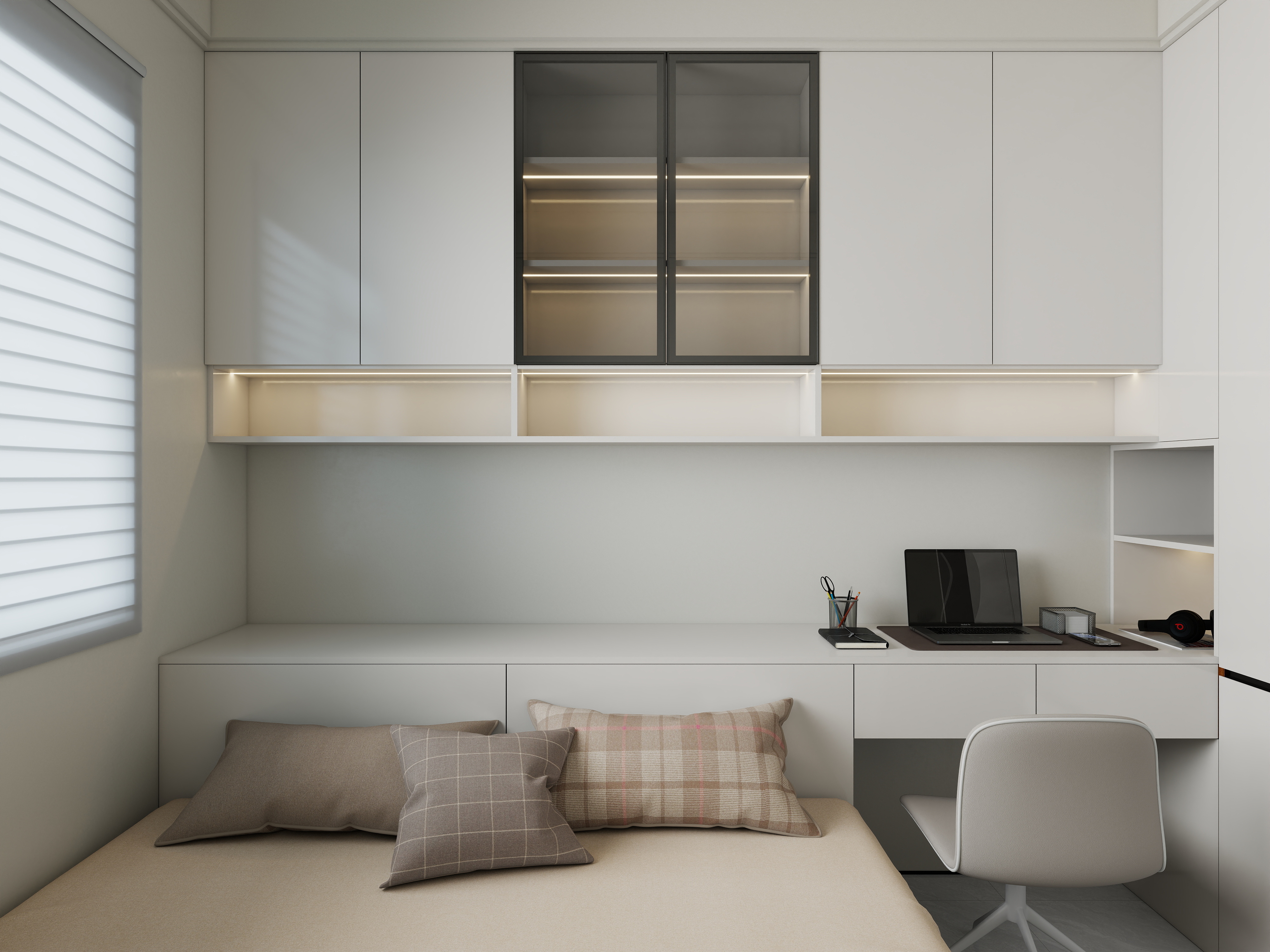 艺雅丽-102平现代简约 装修效果图