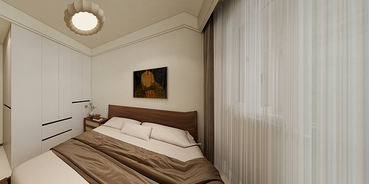 独角兽效果图表现-庆发装饰-风华尚品16-1-1702-装修设计方案