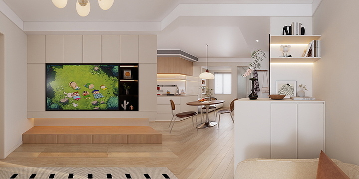 luci效果图呈现-恒阳花苑-装修设计方案