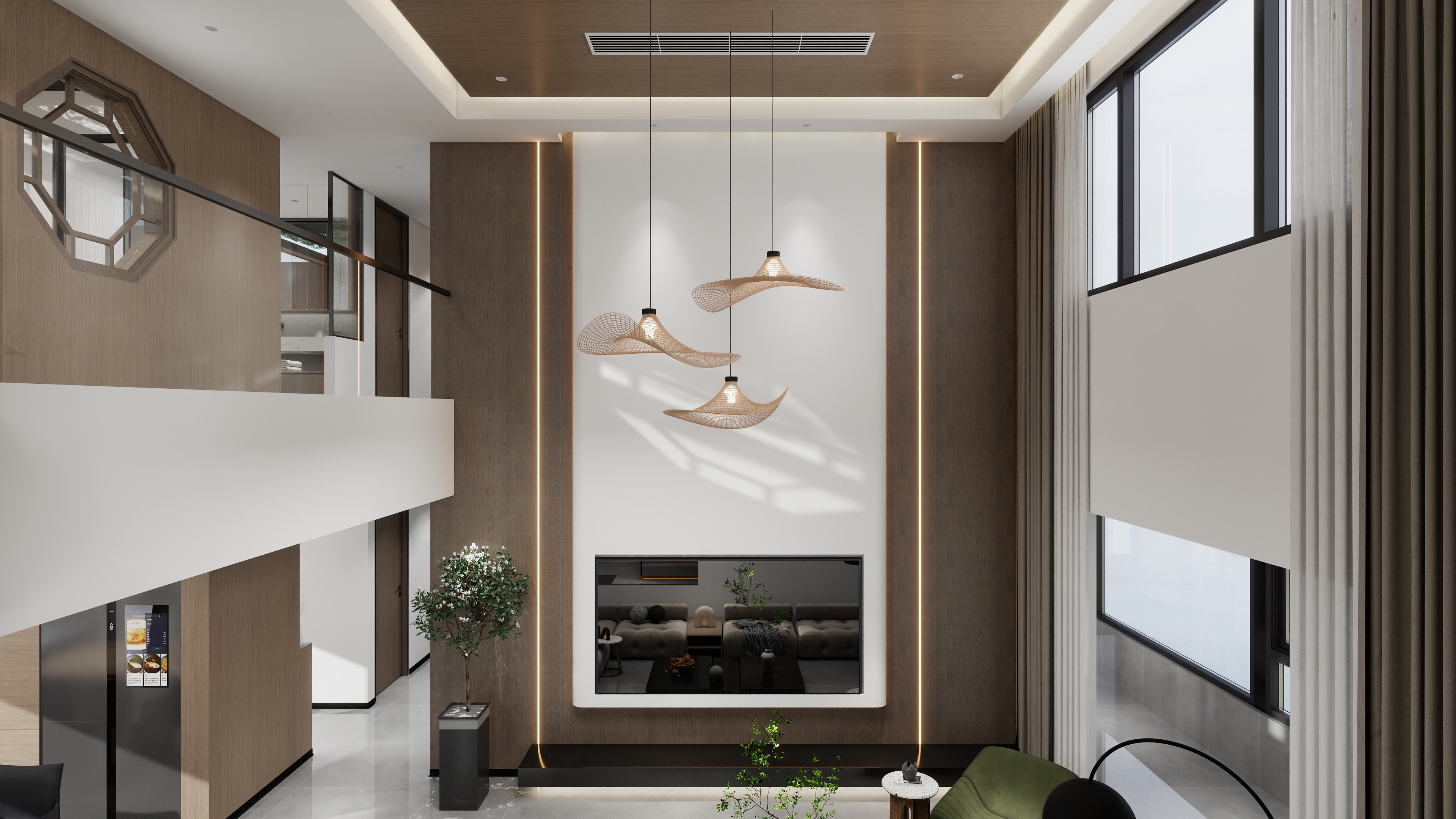 神马云在线-复式楼顶轰叭-装修设计方案