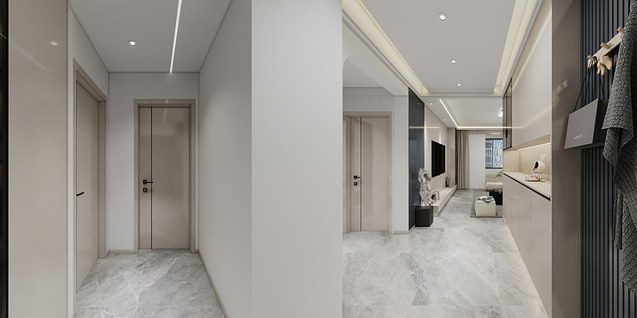 甘肃省利仕装饰装修工程有限公司-华电小区住宅楼-装修设计方案