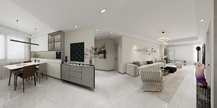 愚人智造-Michael-潍水春风 北区  效果-装修设计方案