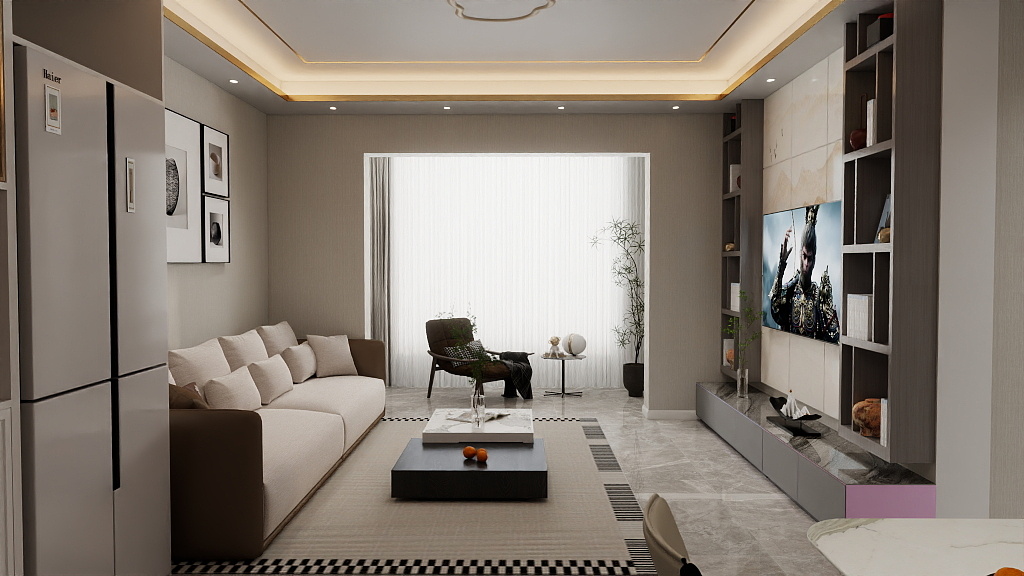 南汲-89㎡2室-装修设计方案