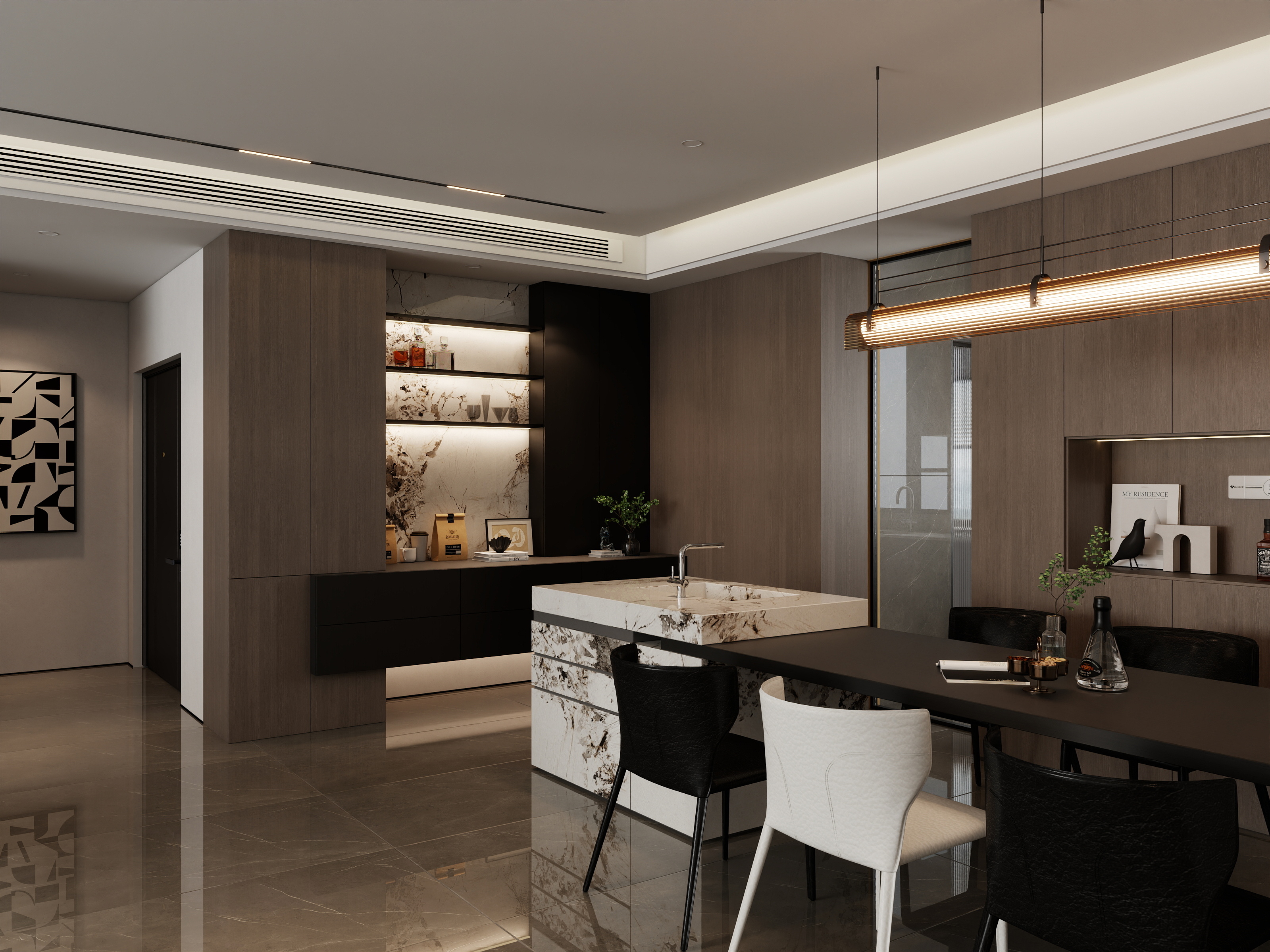 设计师-林一-意式轻奢设计-装修设计方案