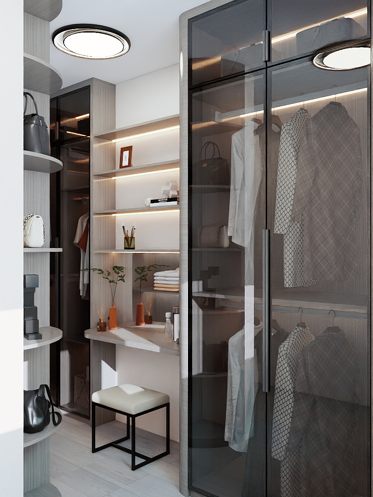 玟佰-酒柜+衣柜方案三 - 副本-装修设计方案