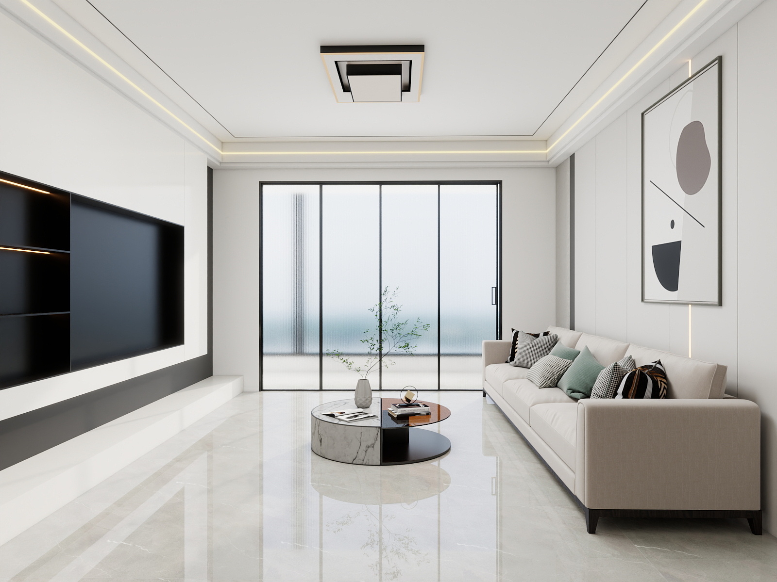 500一套_韩昊霖-碧桂园现代简约157㎡4室装修效果图